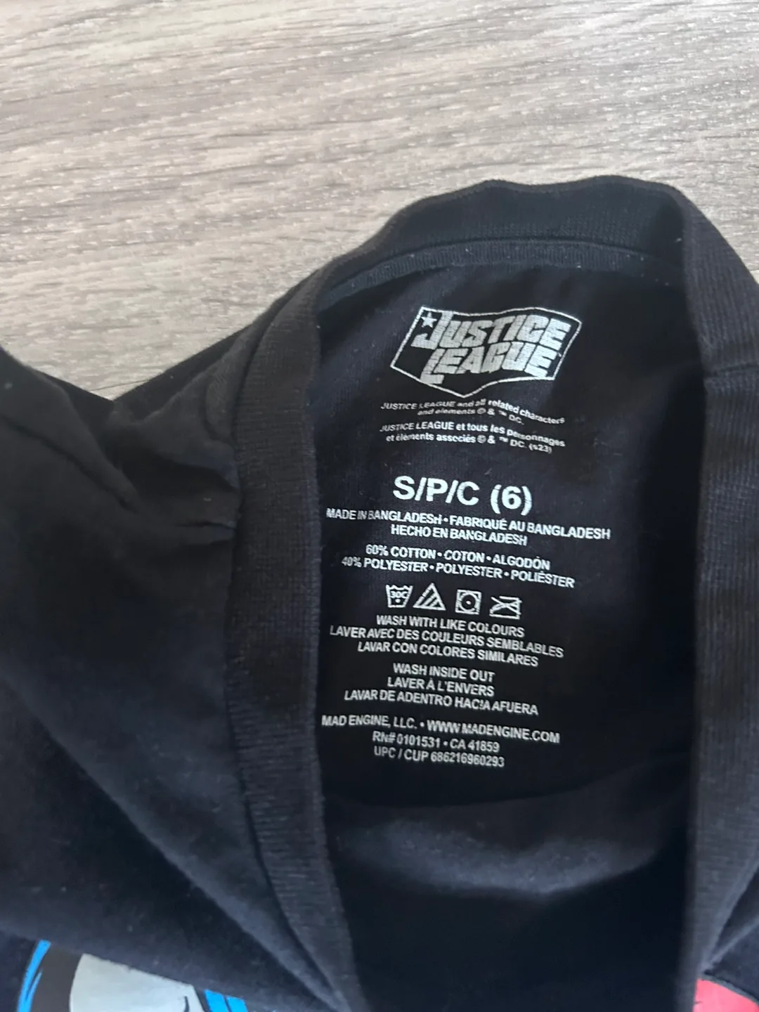 Justice League Kids' Graphic T-Shirt - Size 6 image indicator(2)