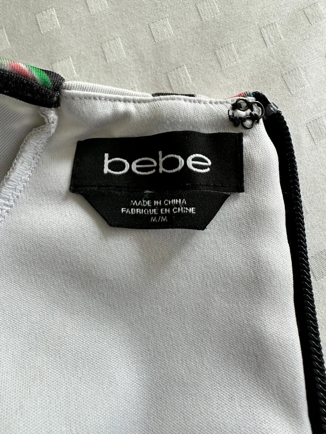 Bebe Floral Striped Dress - Size M image indicator(3)