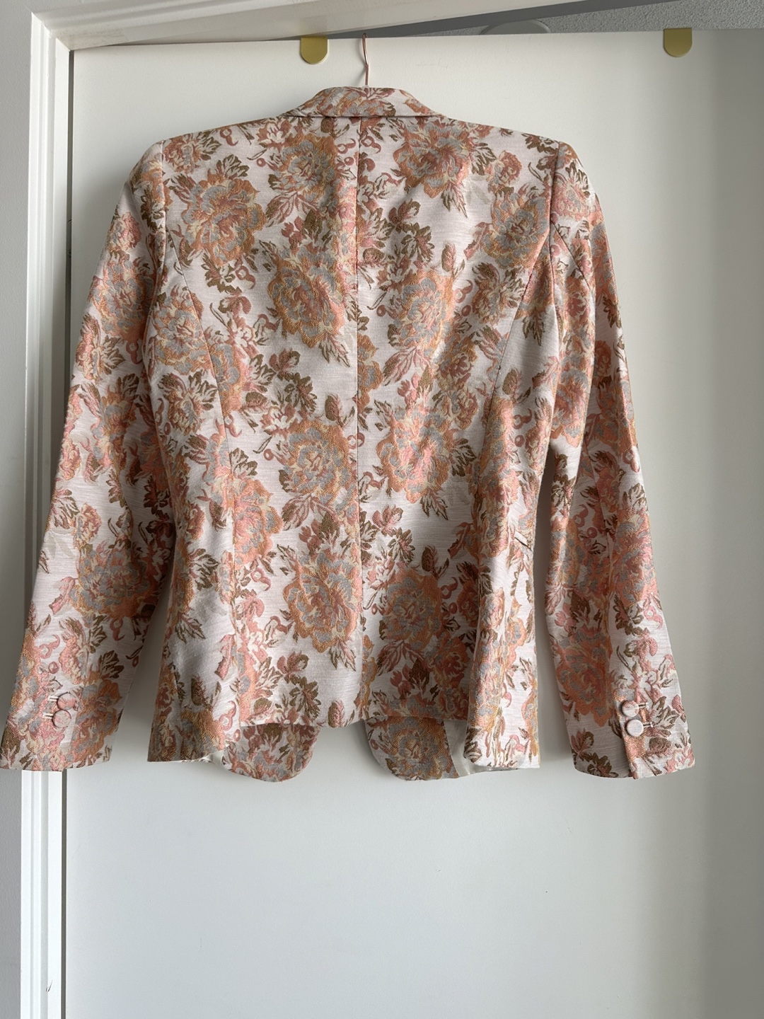 Zara Basic Floral Blazer - Size M - photo 2