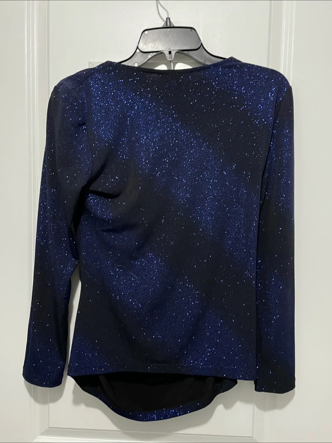 Black & Blue Sparkle Top (Great for dancing) image indicator(2)