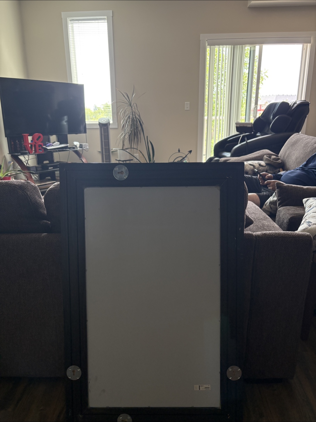 Black Framed Mirror - photo 2