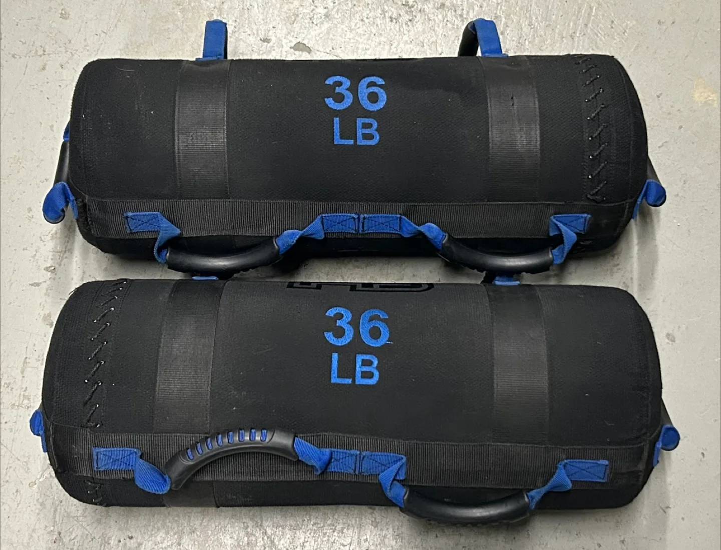 Two 36 LB Black Sandbags thumbnail