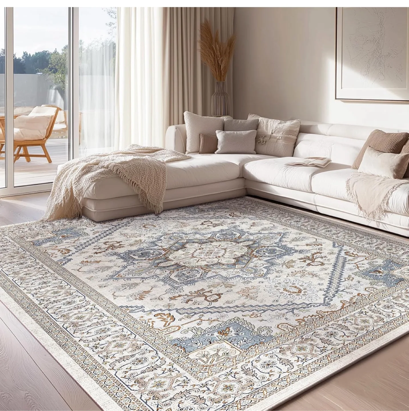 Area Rug - Faux Cashmere, Ultra Soft thumbnail