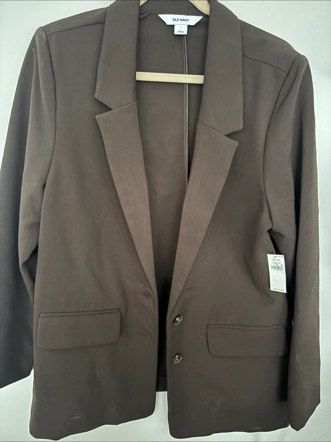 Old Navy Brown Blazer - Size L thumbnail