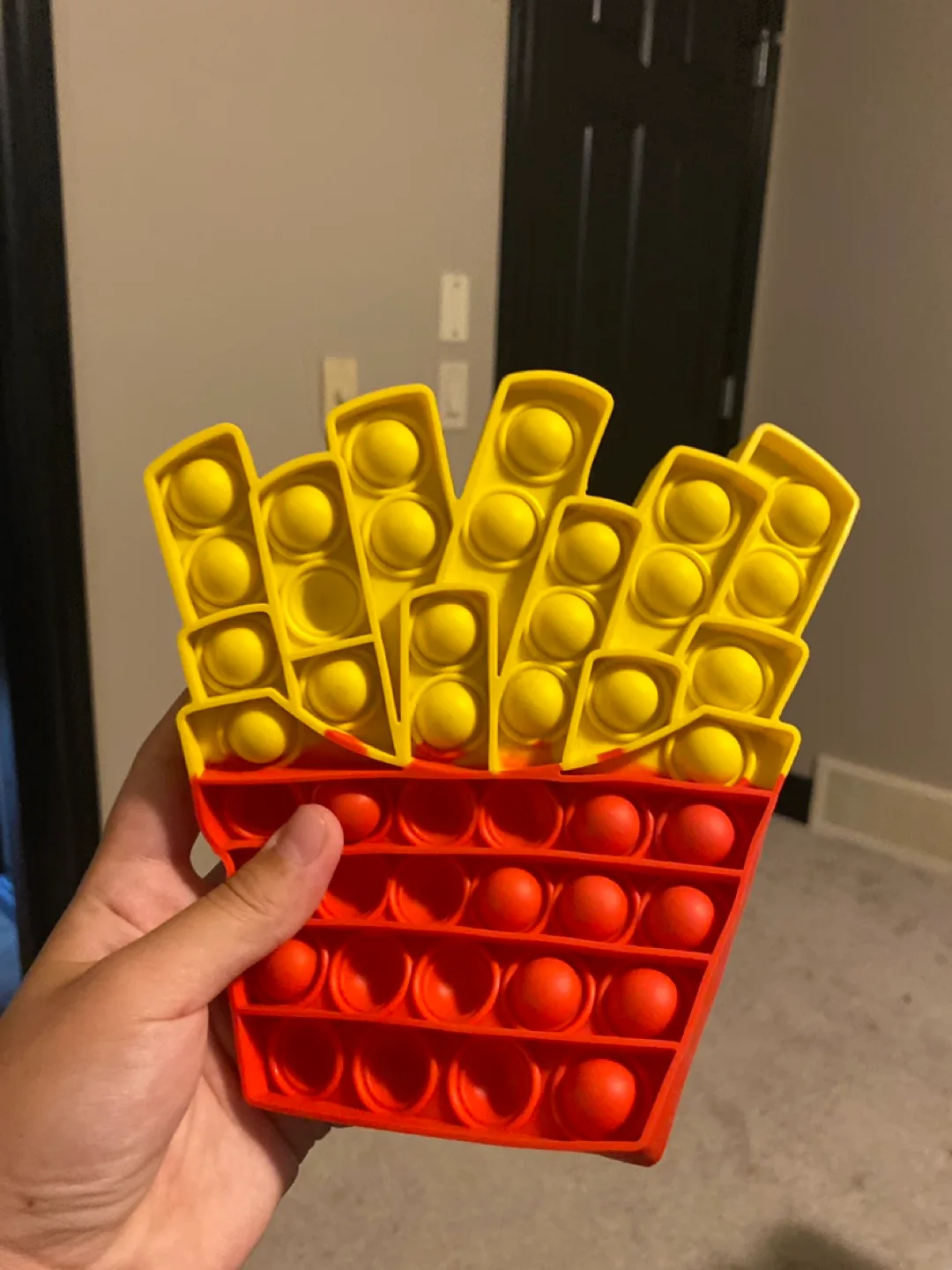 French Fries Pop It Fidget Toy thumbnail