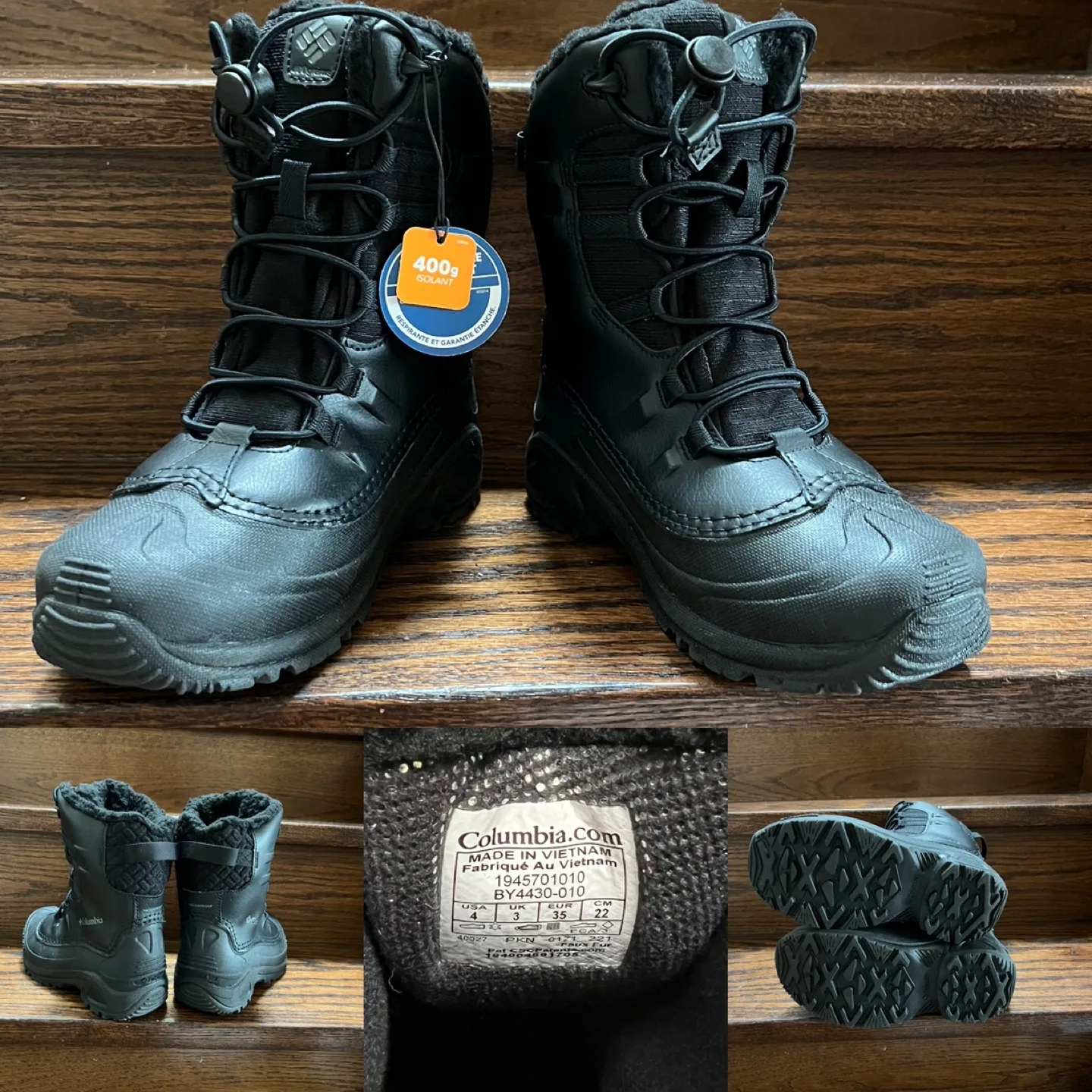 BNIB Columbia Winter Boots - Size US 4 thumbnail