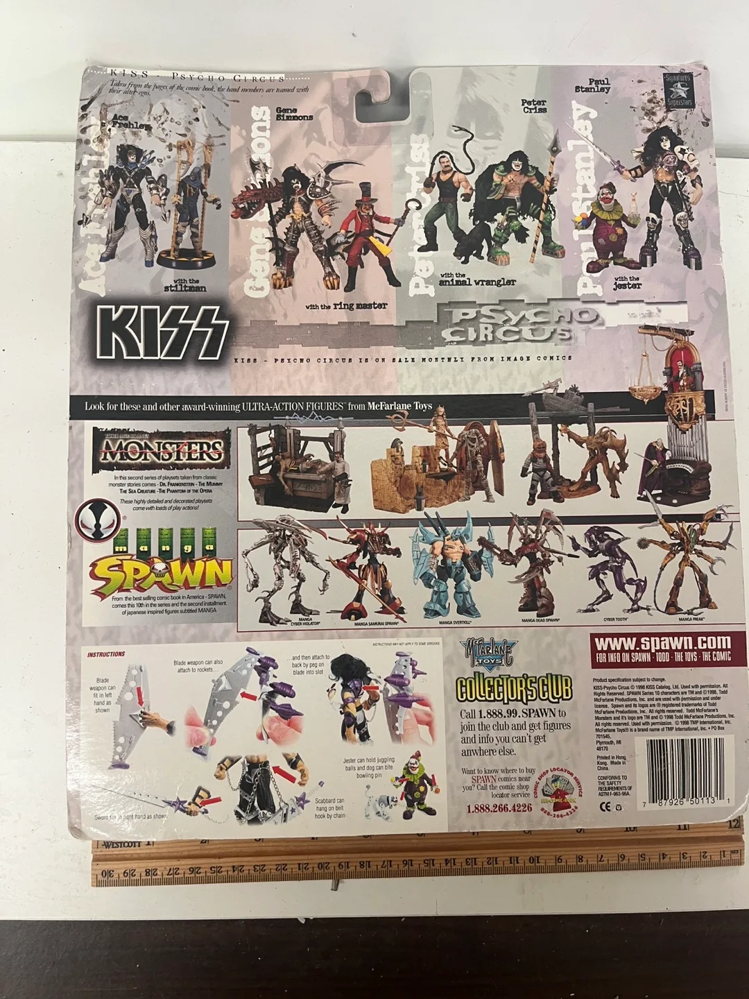 KISS Psycho Circus Paul Stanley/The Jester Action Figures image indicator(4)