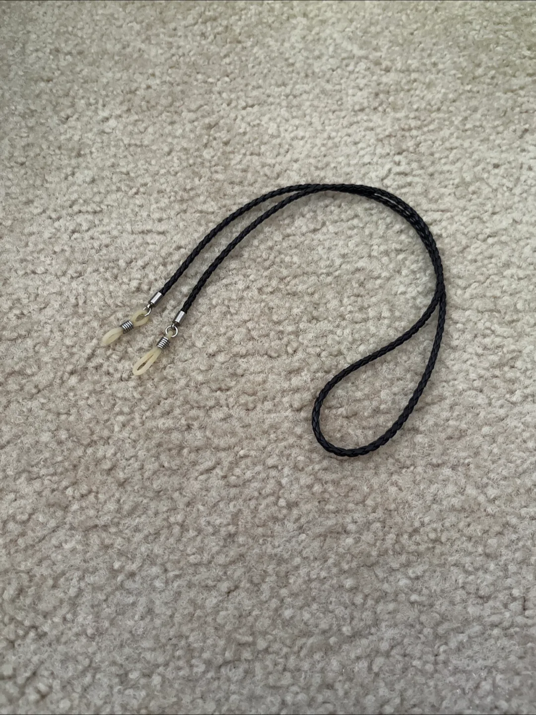 Black Braided Eyeglass Chain thumbnail