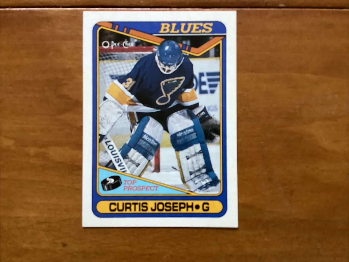 1990-91 O-PEE-CHEE CURTIS JOSEPH Rookie Card #171 thumbnail