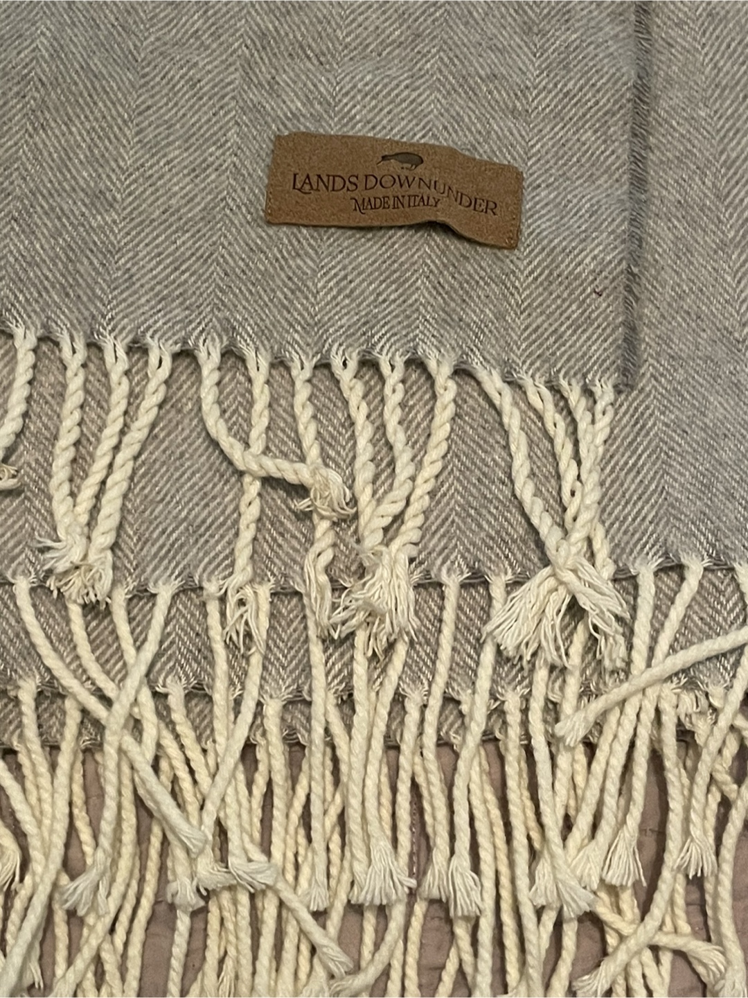 Lands Downunder Made in Italy Throw Blanket