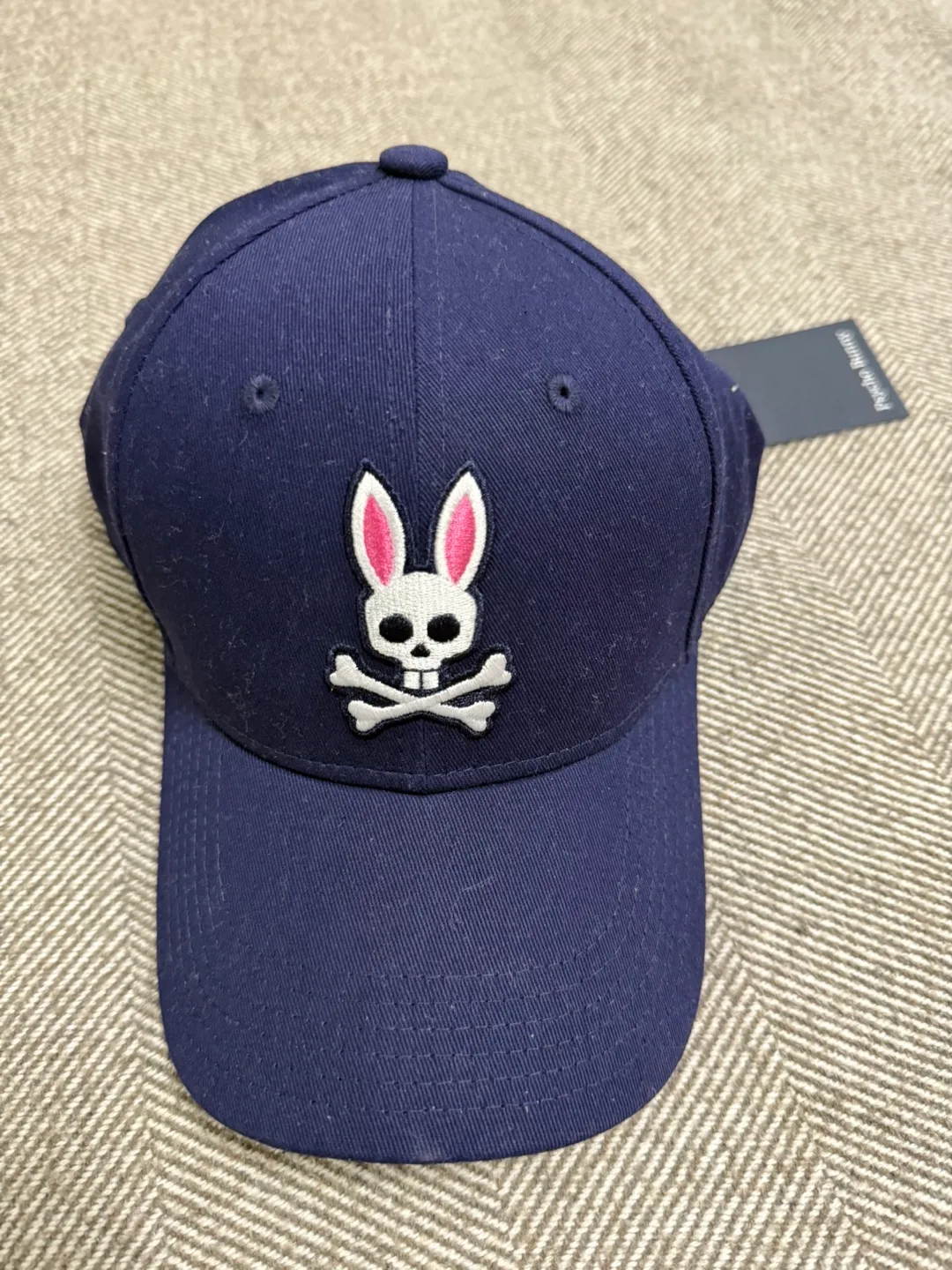 Psycho Bunny Navy Baseball Cap - New with Tags! image indicator(4)