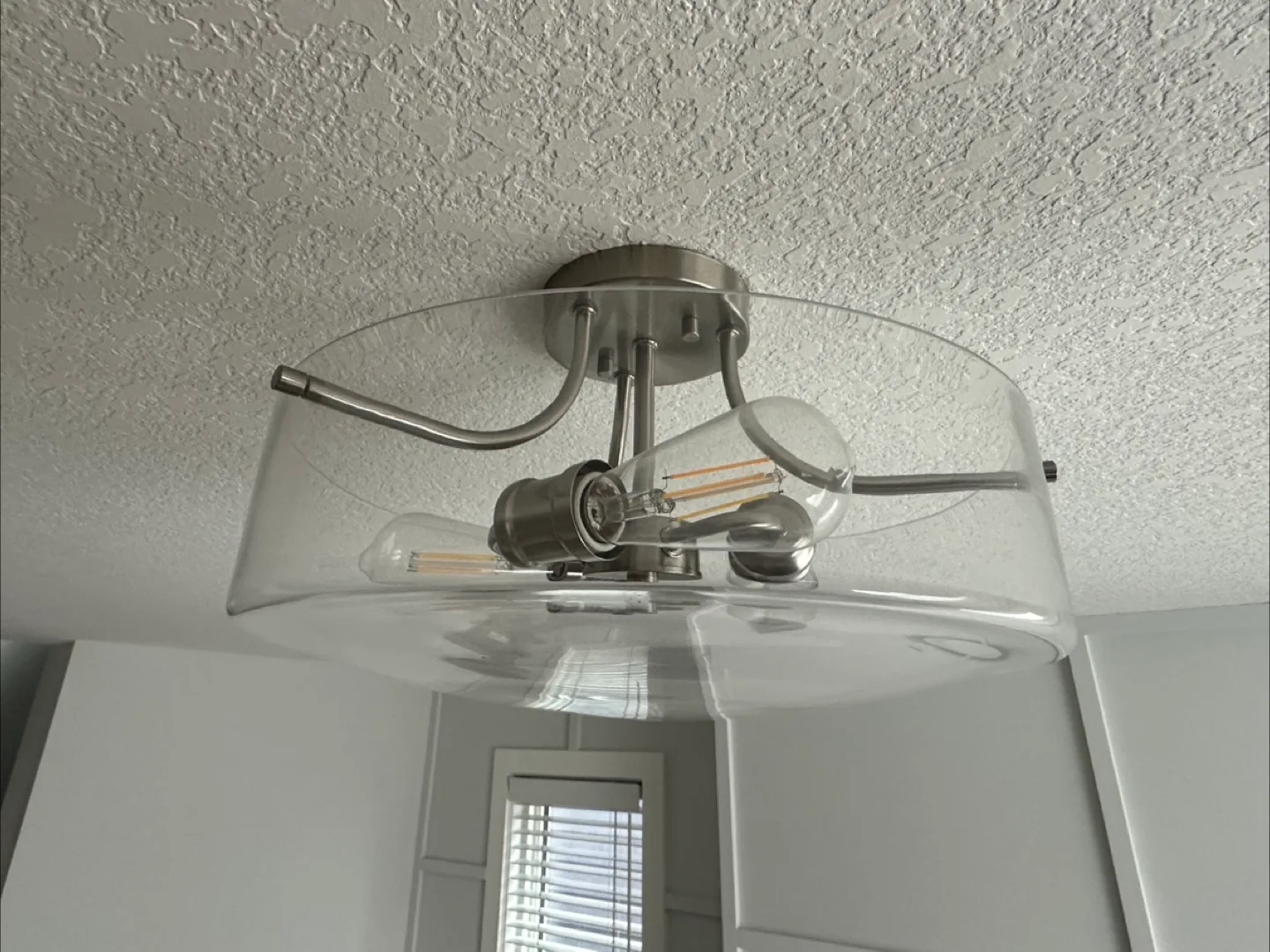 Z-Lite Delaney Semi Flush Mount Ceiling Light thumbnail