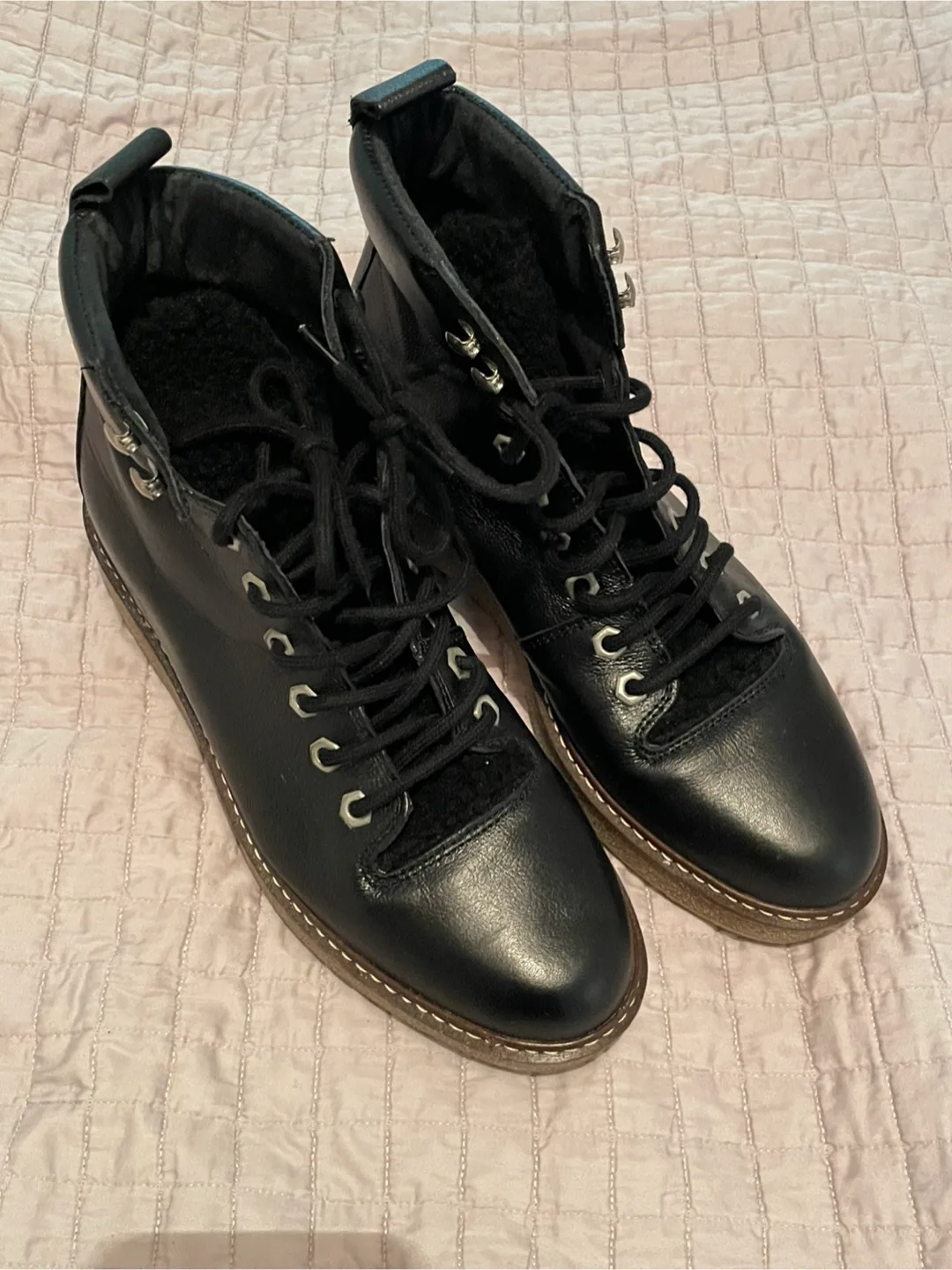 Shoe The Bear Copenhagen Black Leather Boots image indicator(3)