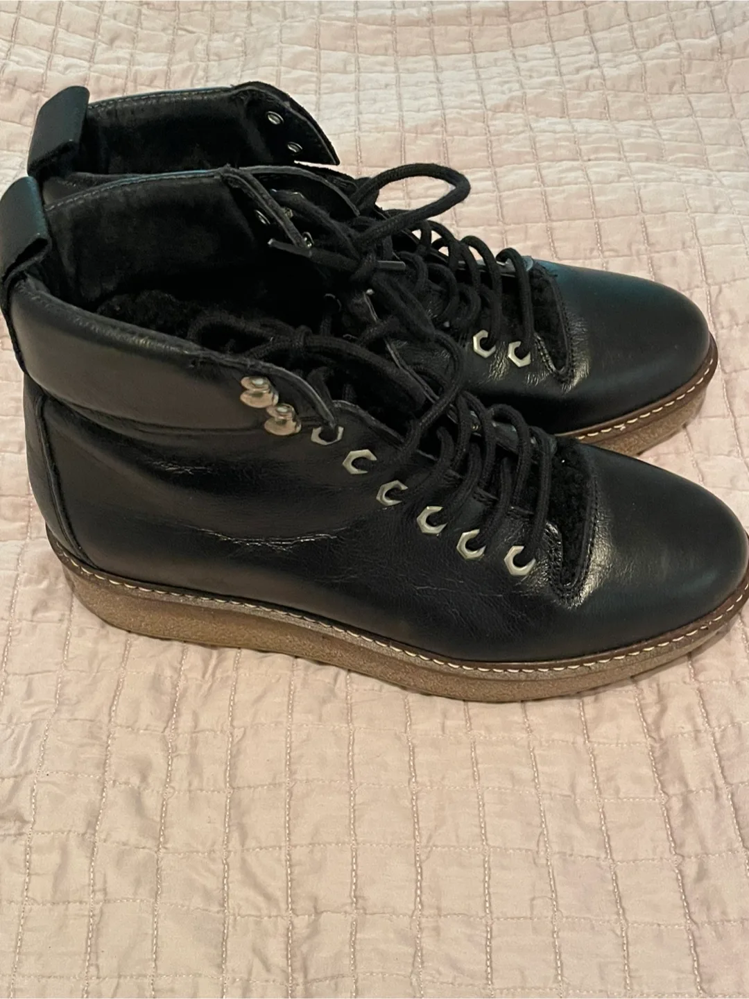 Shoe The Bear Copenhagen Black Leather Boots image indicator(2)