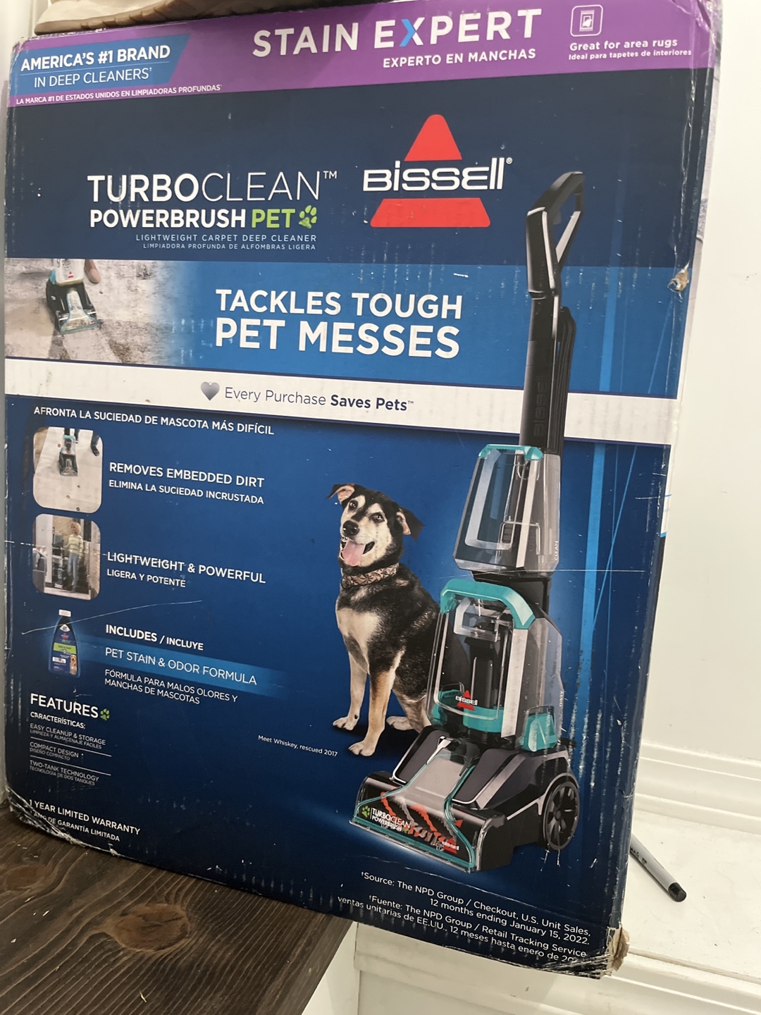 Bissell TurboClean PowerBrush Pet Carpet Cleaner