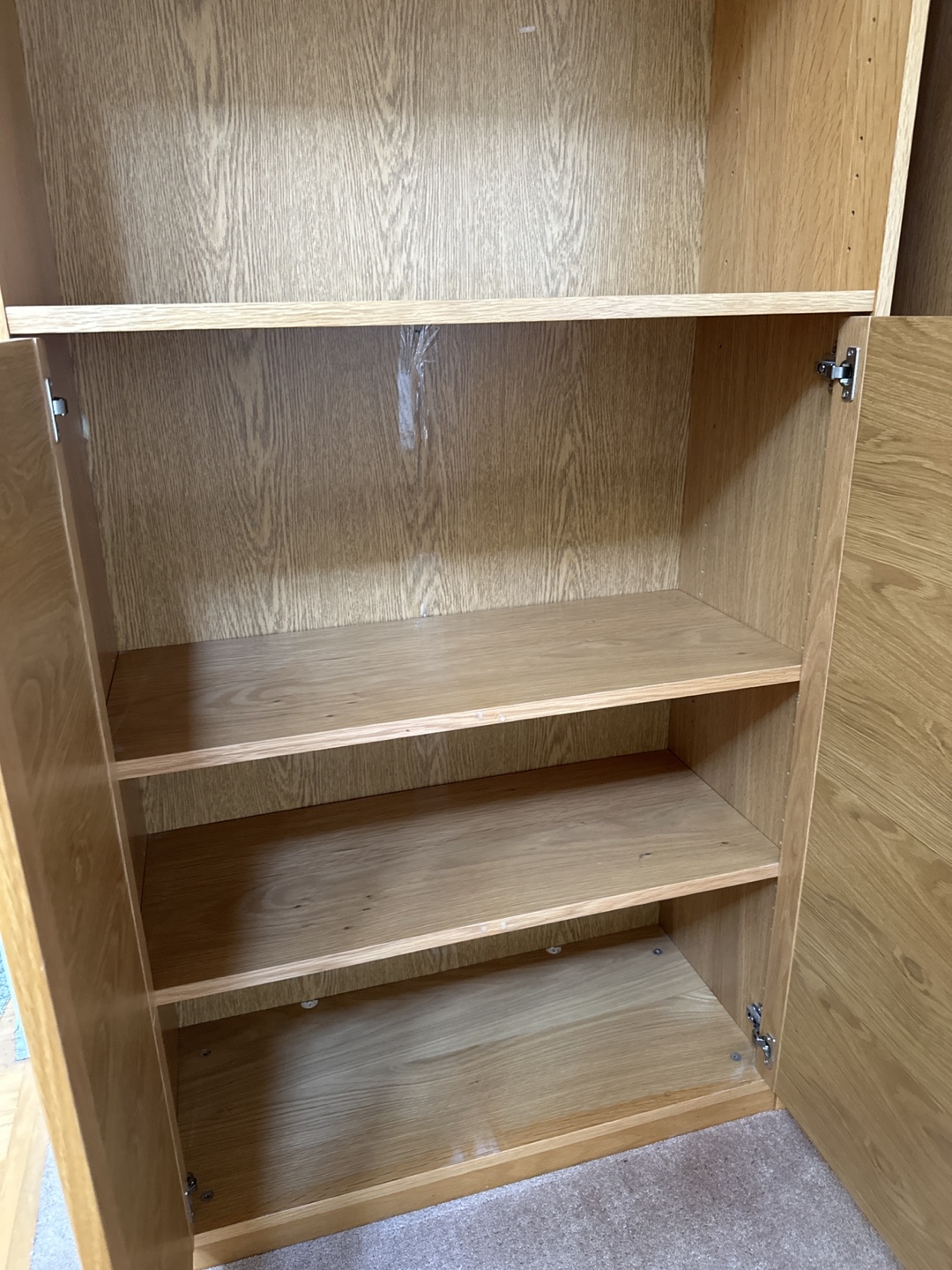 Laminate Bookcases with Doors (Set of 2) - photo 2