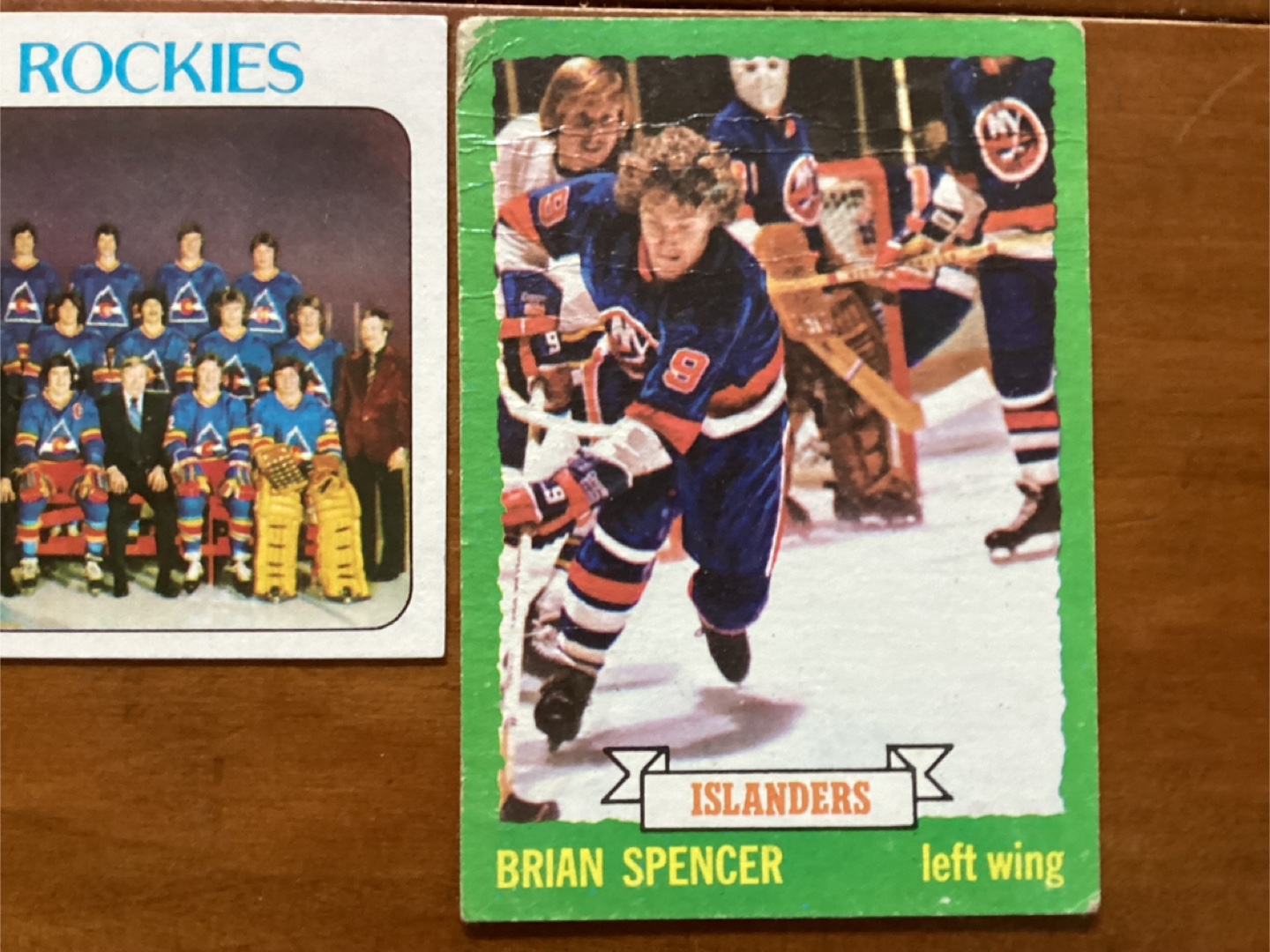 78-79 Colorado Rockies 73-74 Dale Tallon & Brian Spencer Cards - photo 4