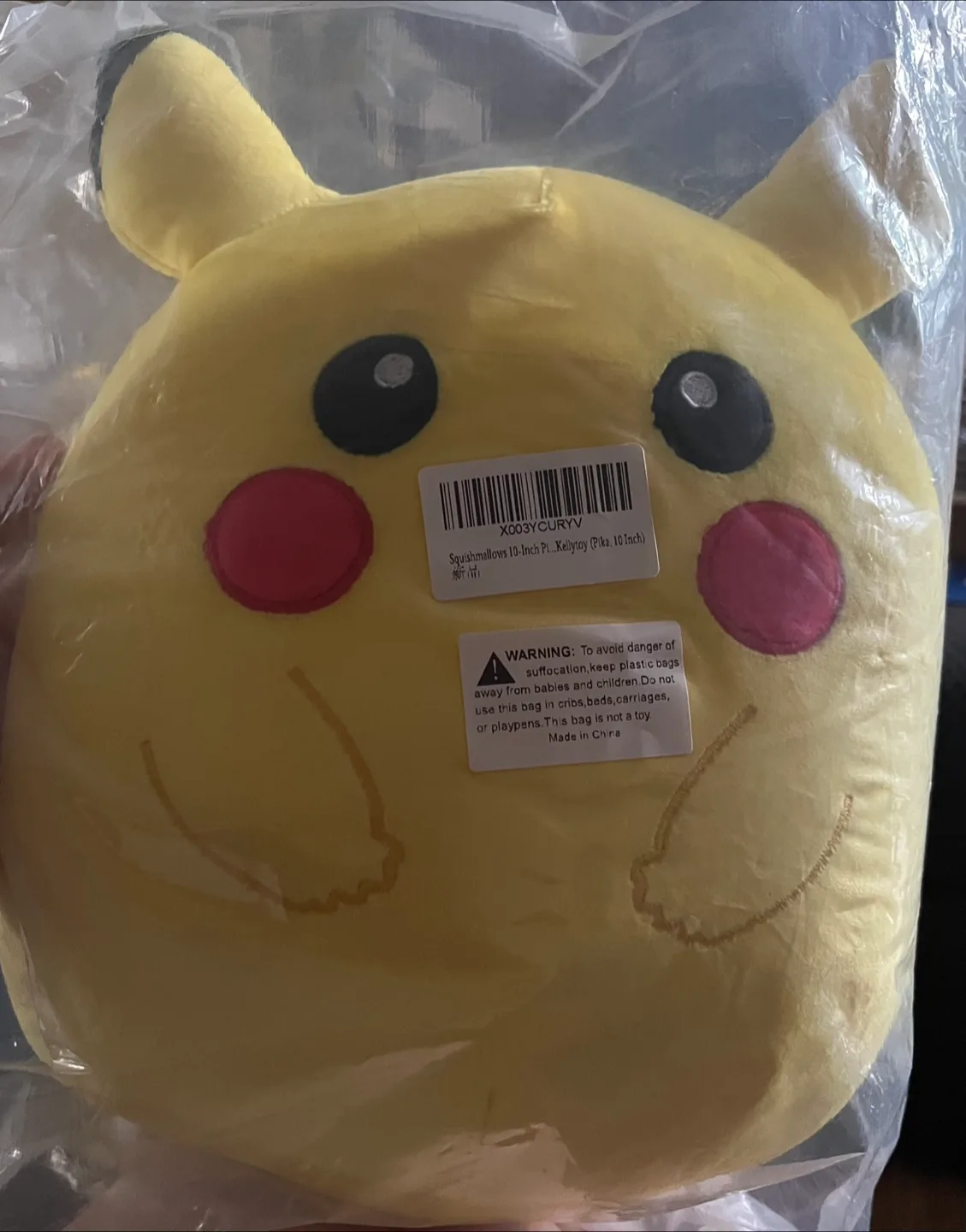 Squishmallows 10-Inch Pika Plush - Yellow image indicator(4)