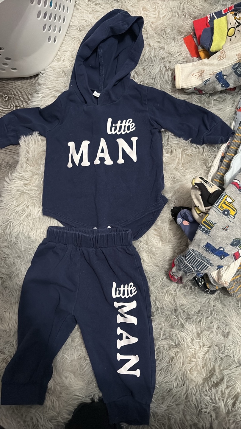 Little Man Outfit - Baby Clothes 3-6 months