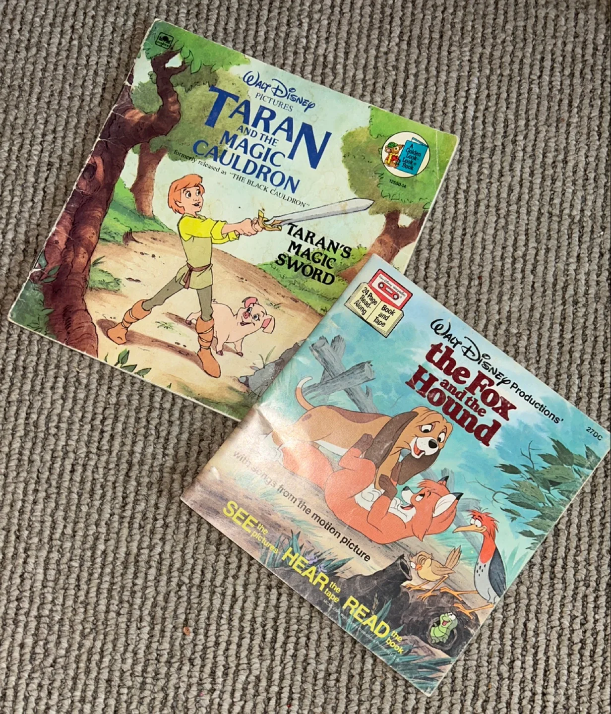 Walt Disney: Taran and the Magic Cauldron, The Fox and the Hound thumbnail