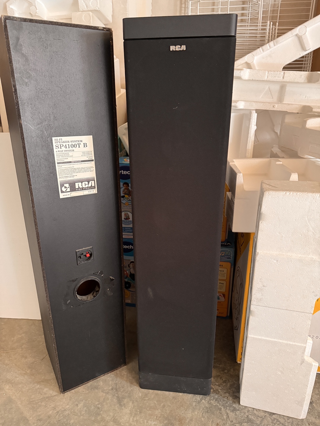 RCA SP4100T B Hi-Fi Speaker System - photo 2
