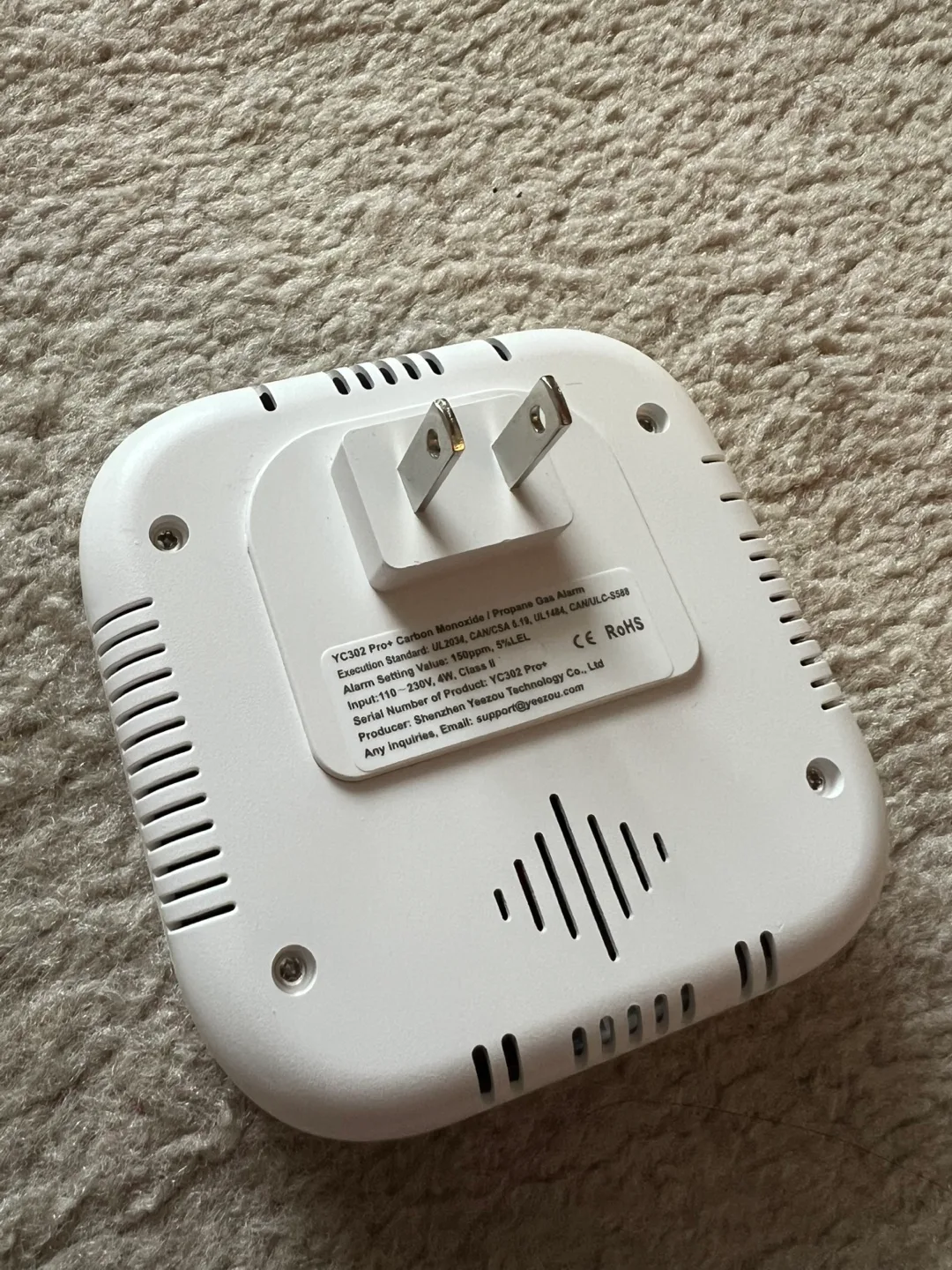 [Brand New!]Pro+ Carbon Monoxide & Explosive Gas Alarm image indicator(3)