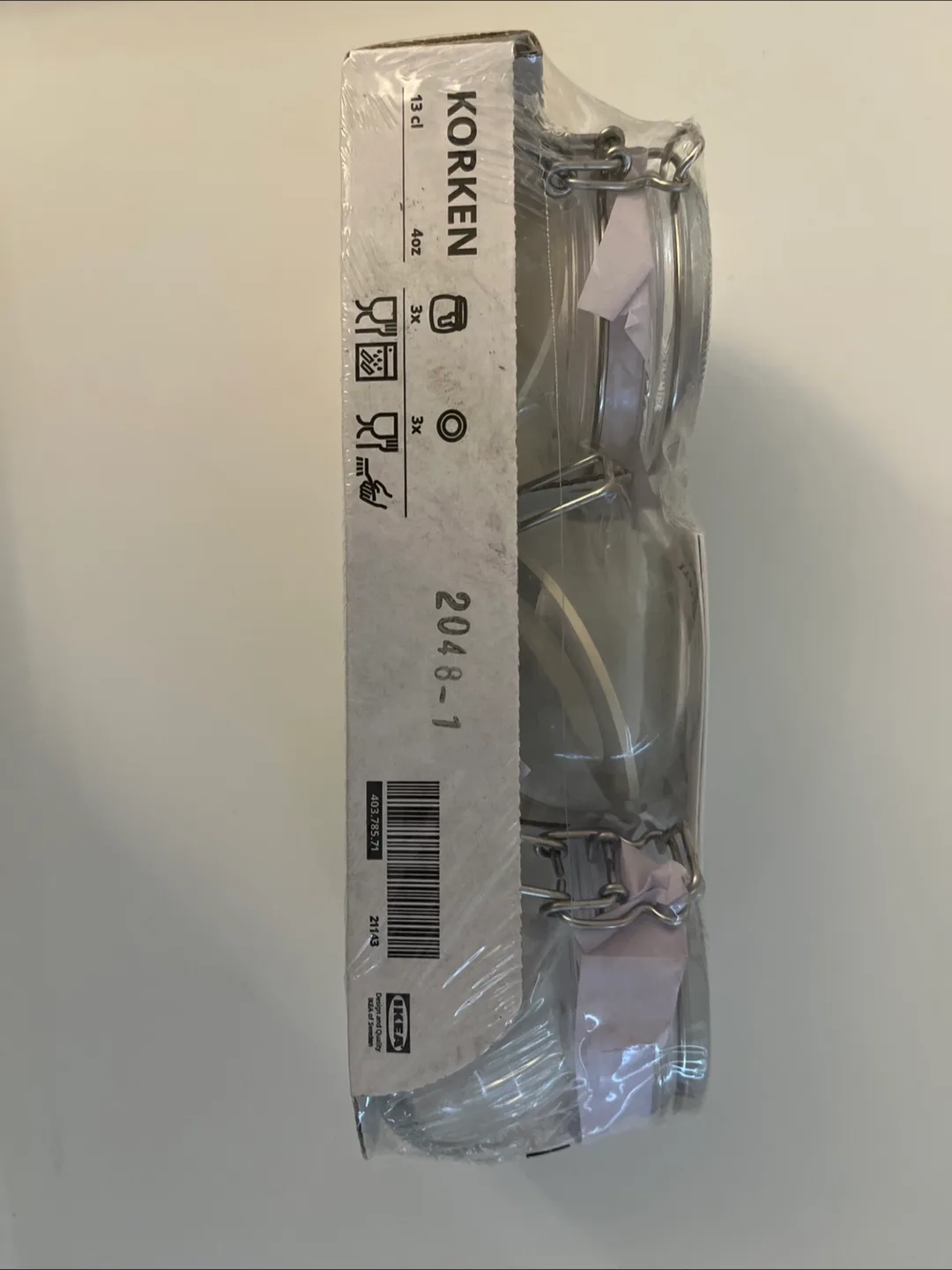 New IKEA KORKEN Jar 13 cl (4oz) thumbnail
