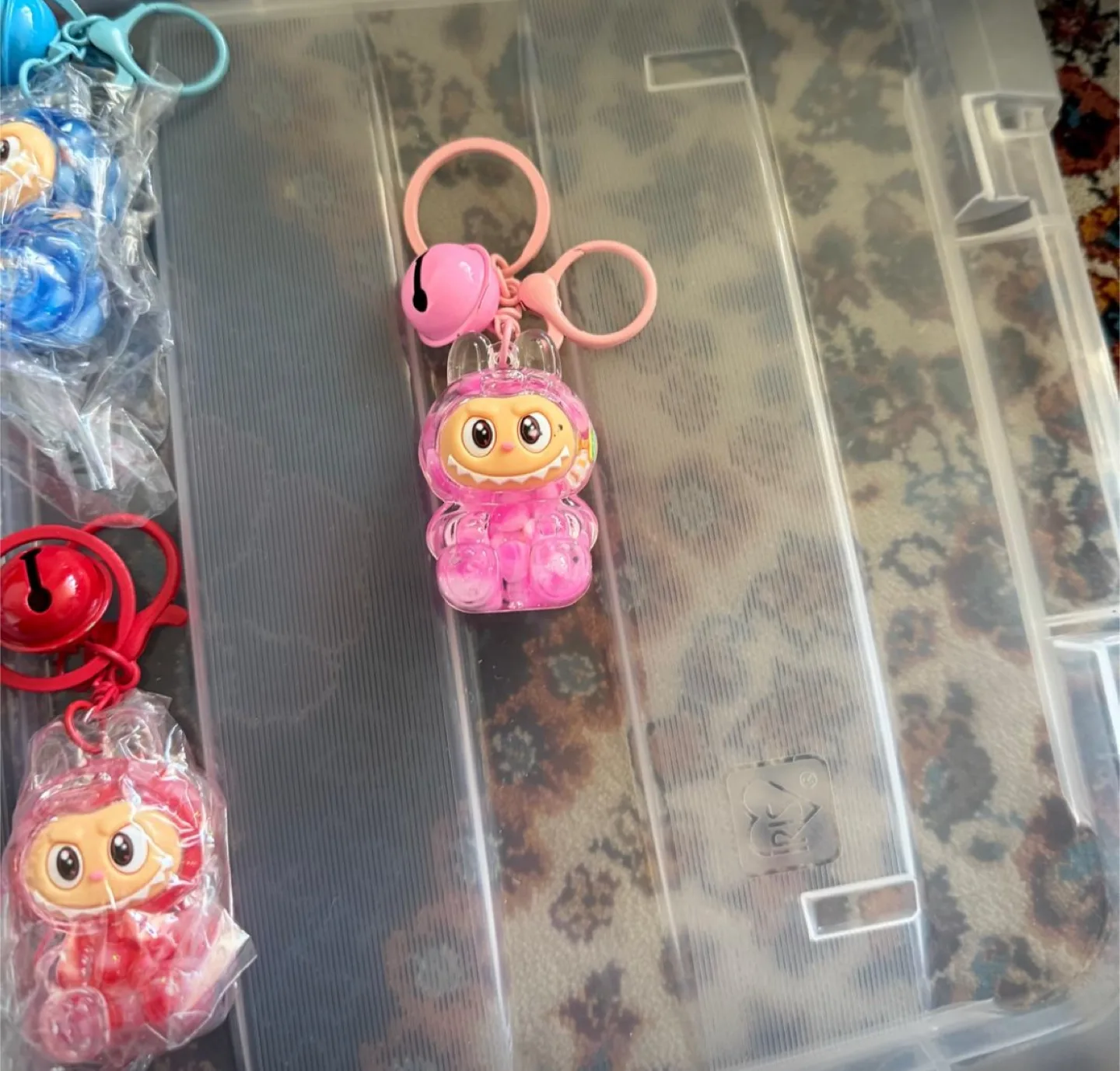 Cute LABUBU Bell Keychains thumbnail