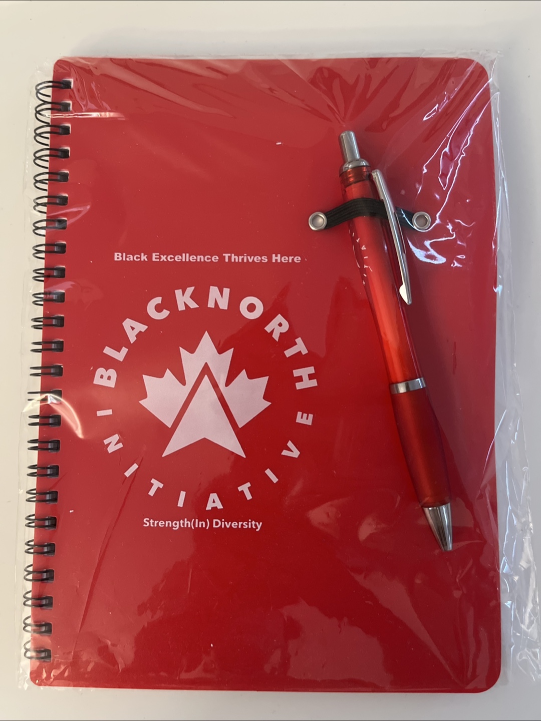 Notebook & Pen Set - Red