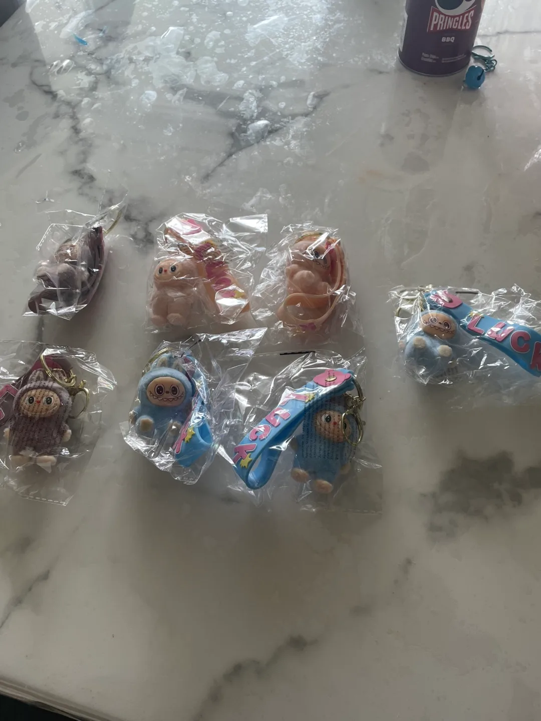 LABUBU Cute Plush Keychain Charms thumbnail