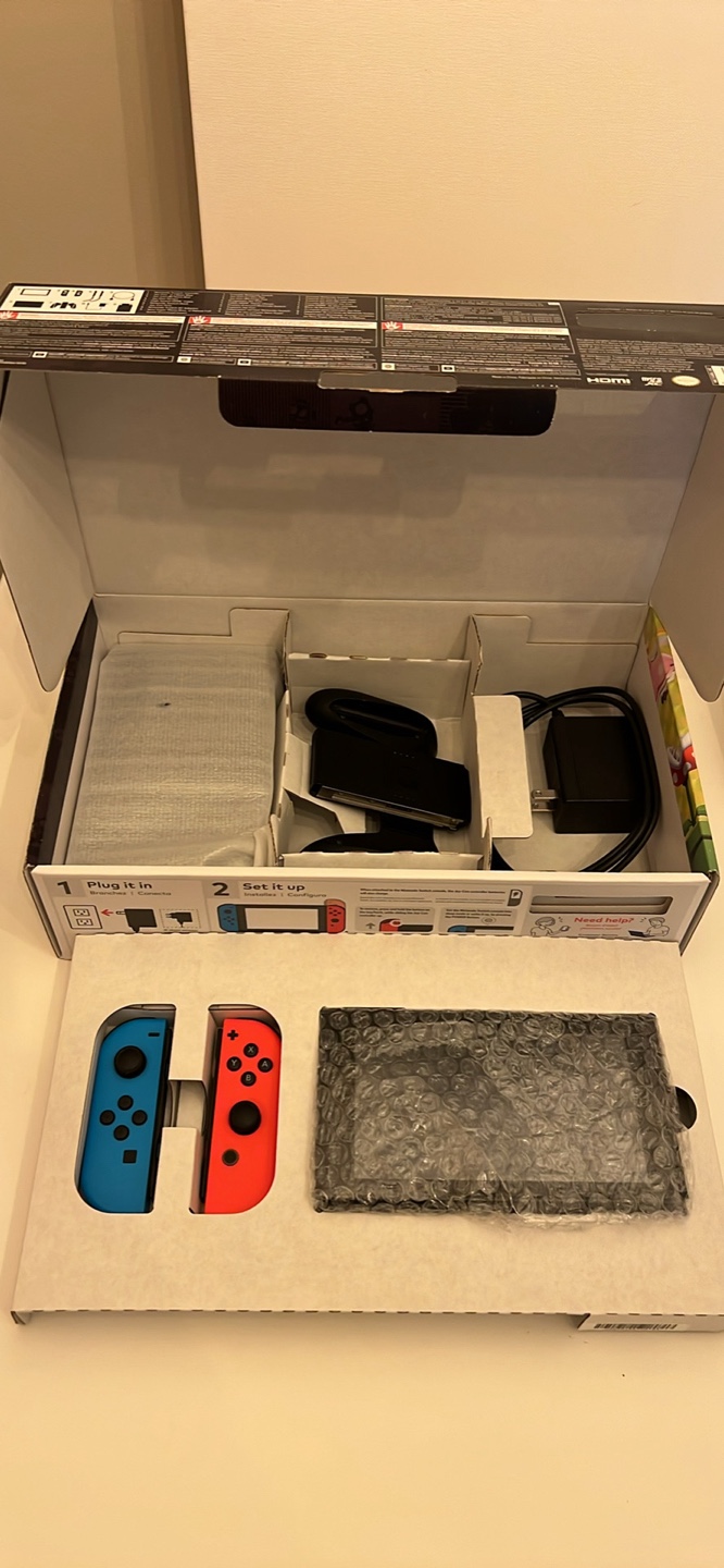 New Nintendo Switch Console with Box