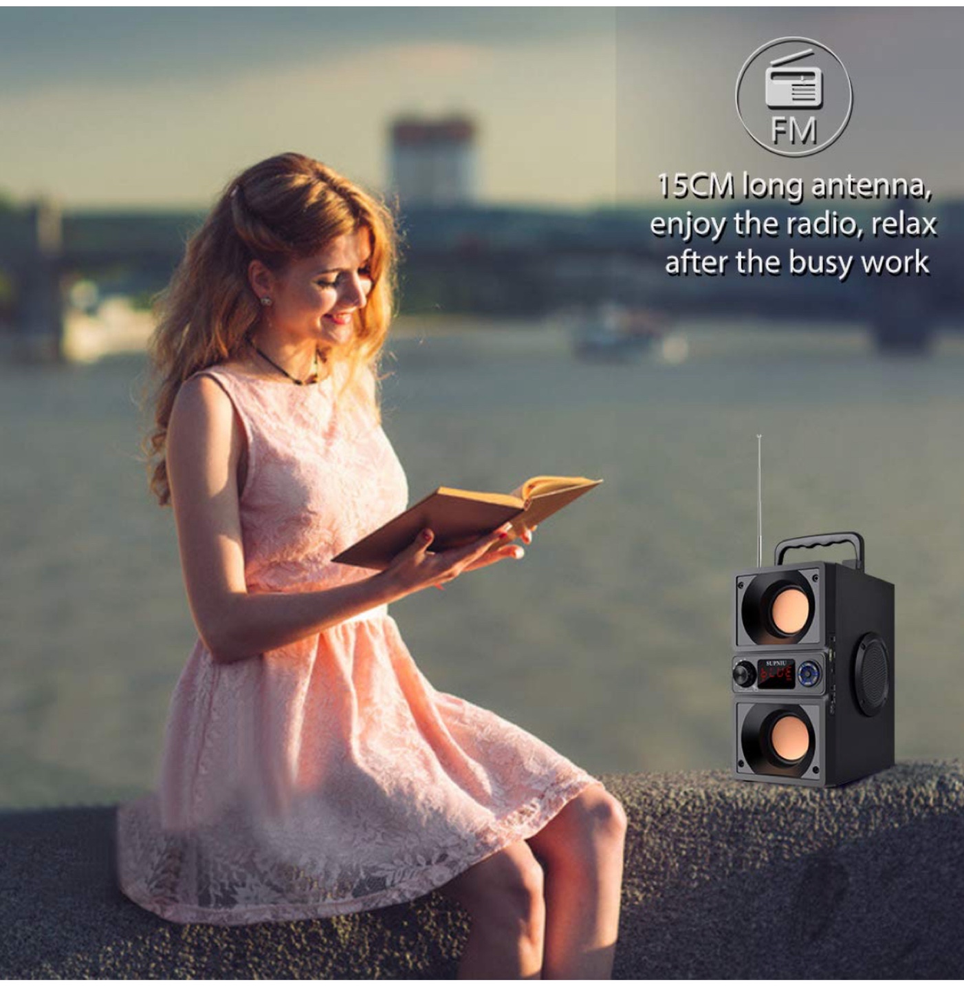 SUPNIU A25 2.2 CH Portable Wireless Speaker - photo 3