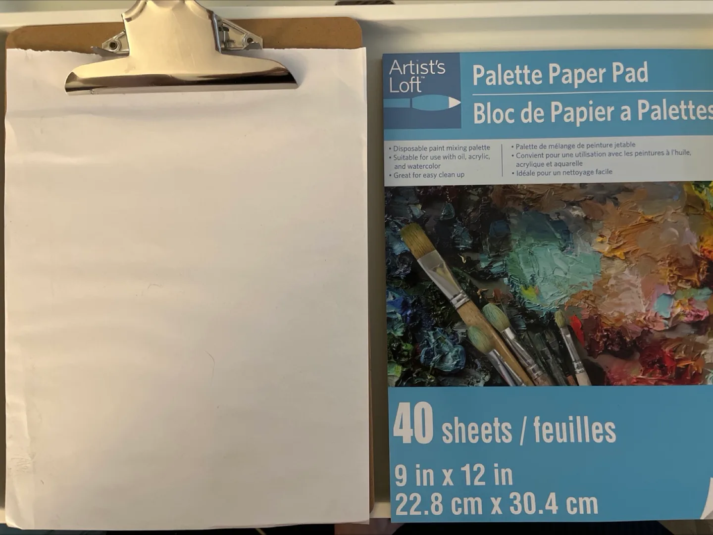 Artist's Loft Palette Paper Pad - 9x12 inches thumbnail