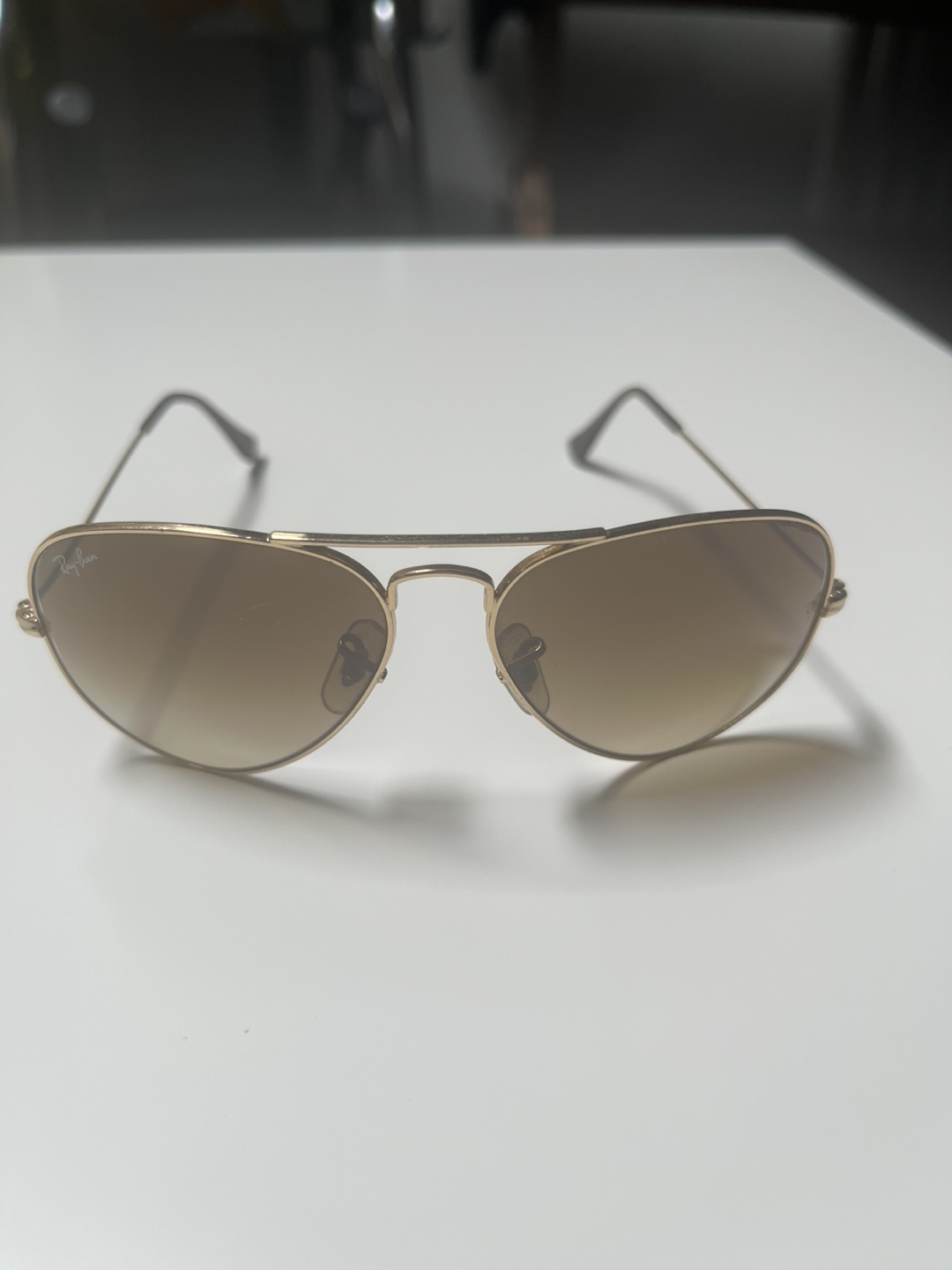 Women's Ray-Ban Gradient Aviator Sunglasses with Case - photo 2