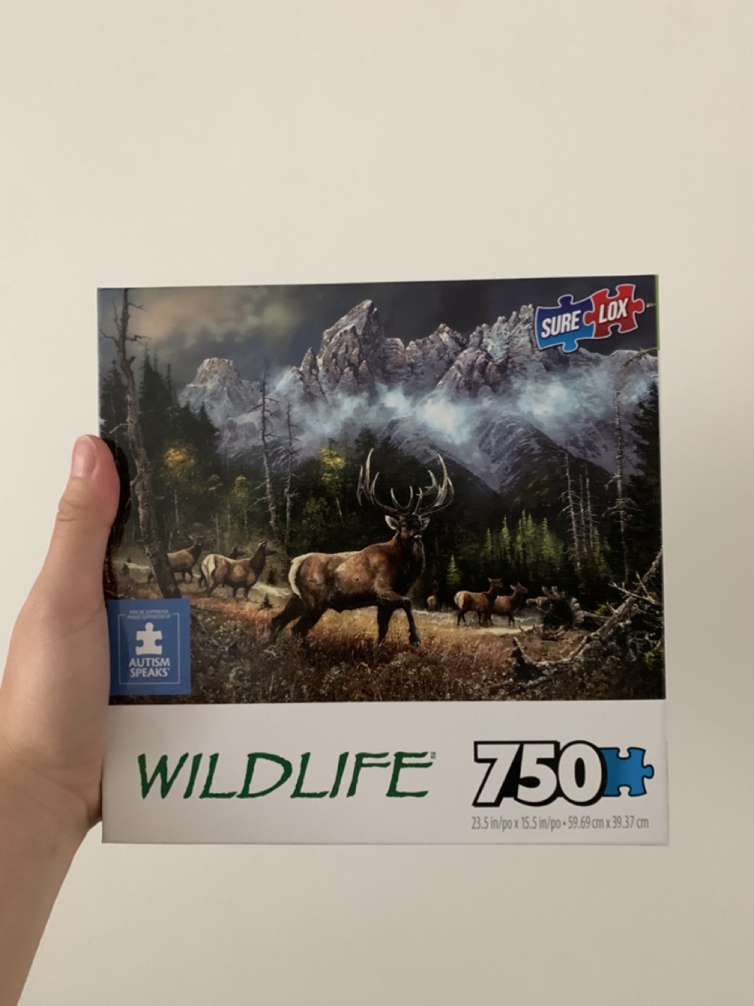 Wildlife puzzle 750 pieces