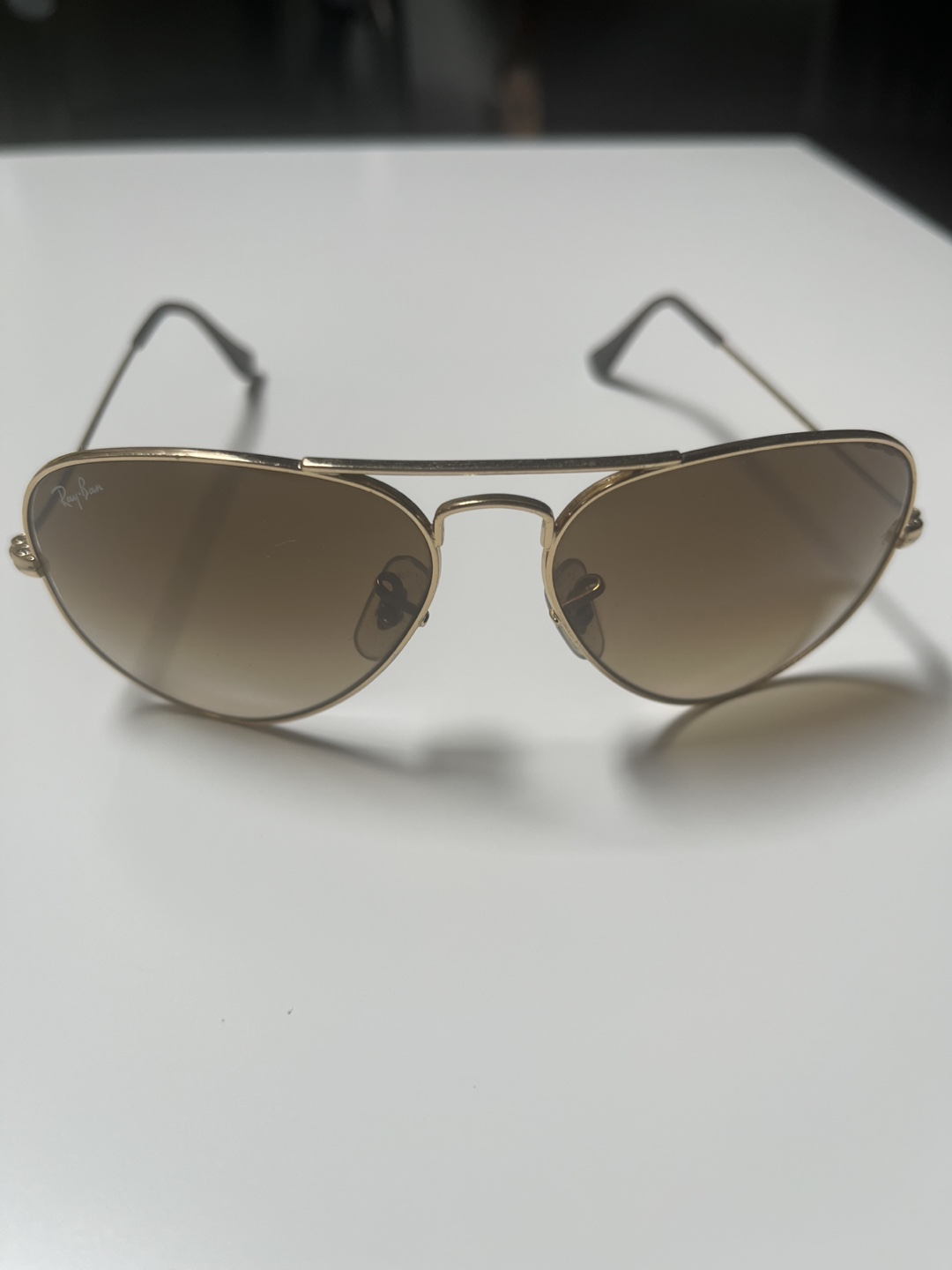 Women's Ray-Ban Gradient Aviator Sunglasses with Case - photo 5