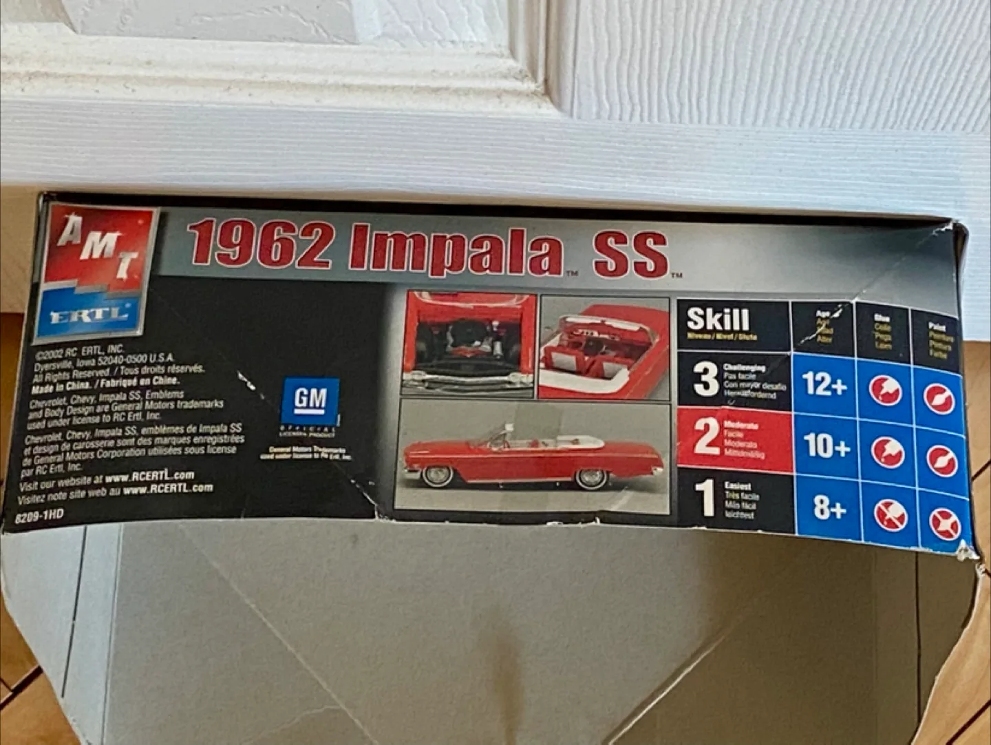 AMT 1962 Impala SS Model Kit - New in Box! image indicator(2)