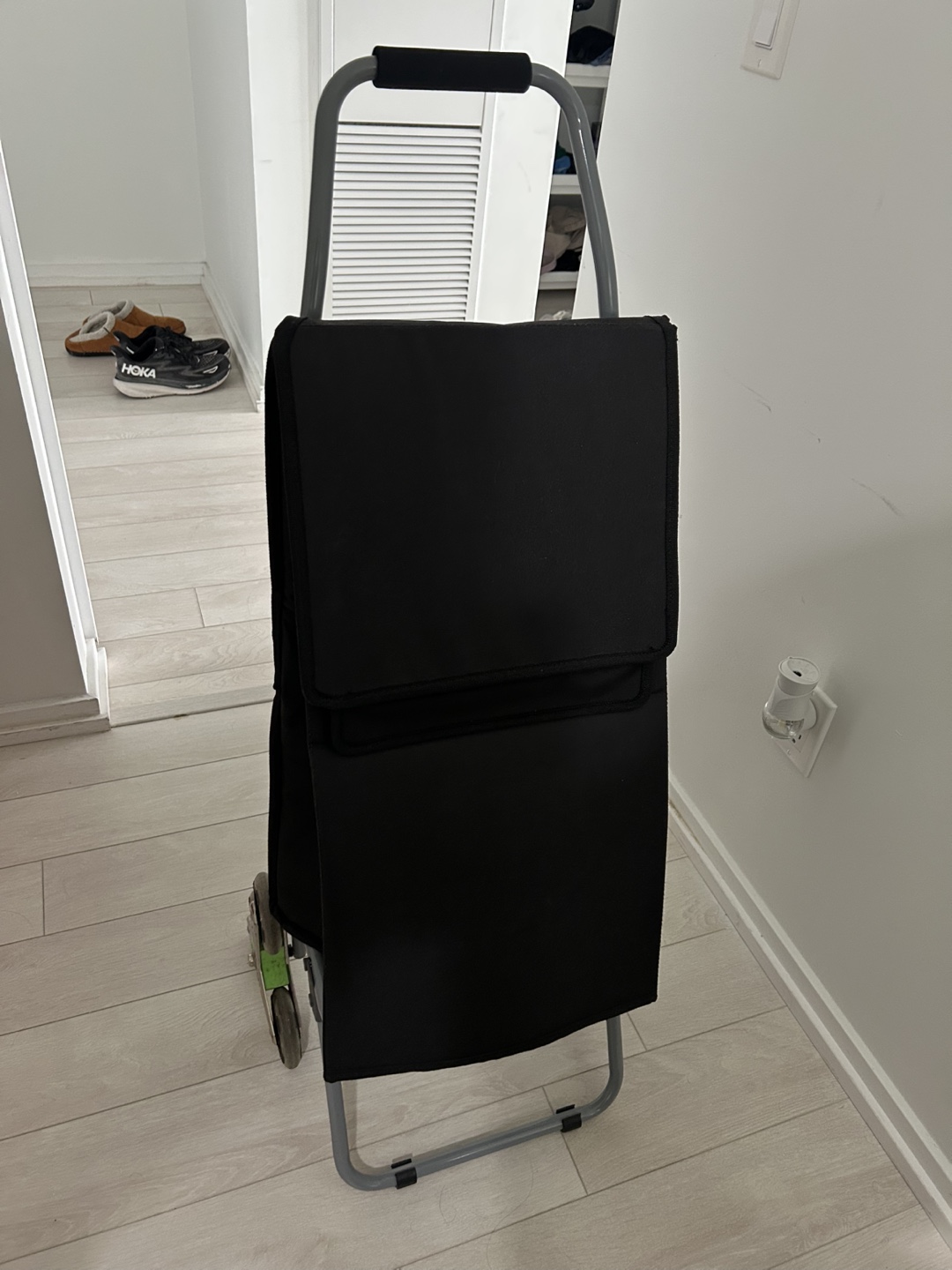 Black Stair Climbing Shopping Cart - photo 2