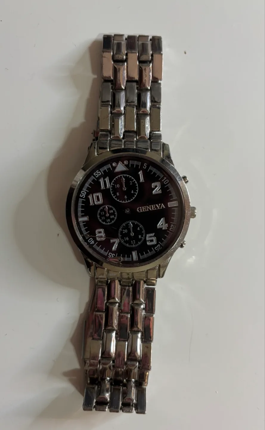 Geneva Silver Watch thumbnail
