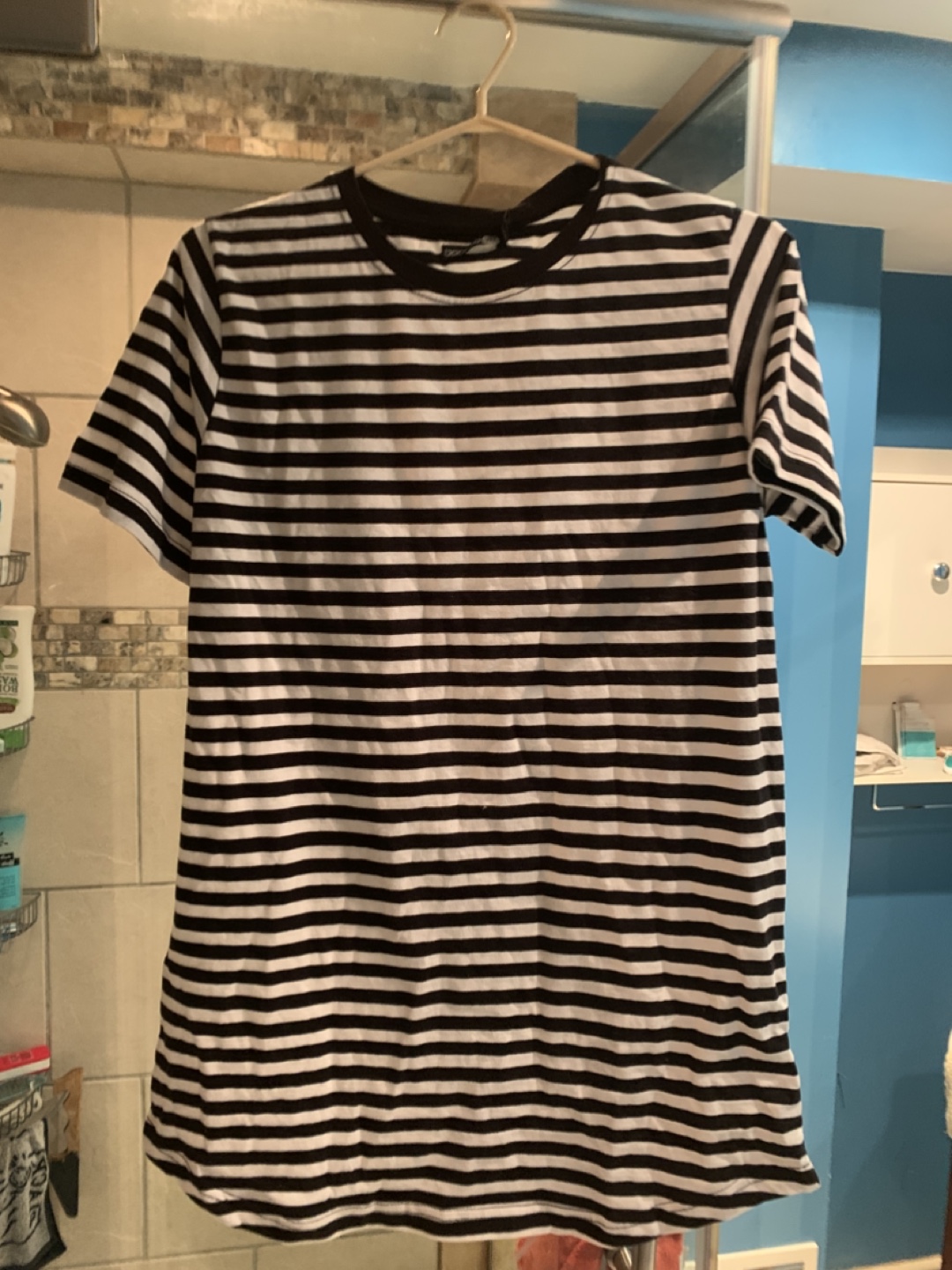 Boohoo Maternity Striped Oversized T-Shirt - photo 2