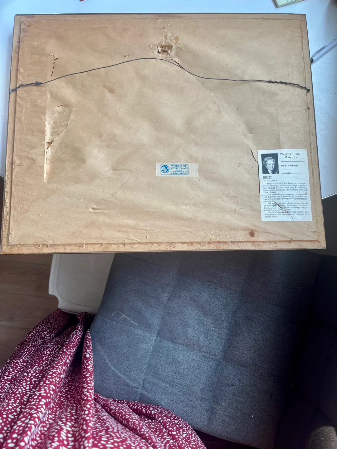 Original Art Galleries Birches, by late Artist Pat Ballance image indicator(6)