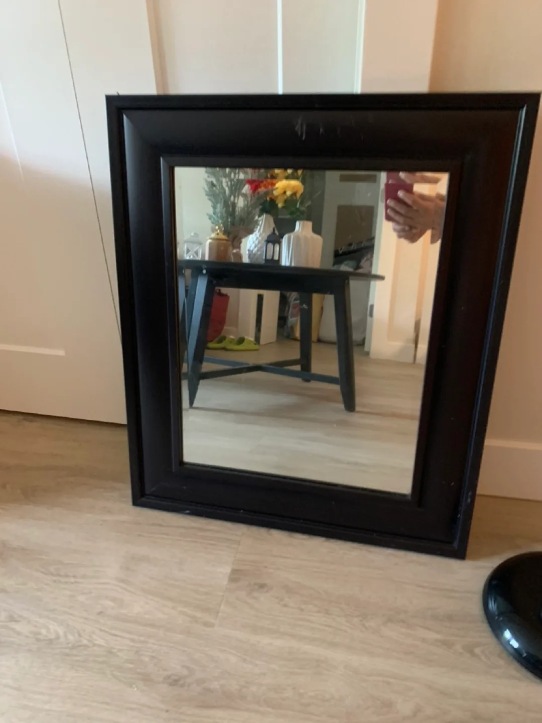 Black Framed Mirror thumbnail