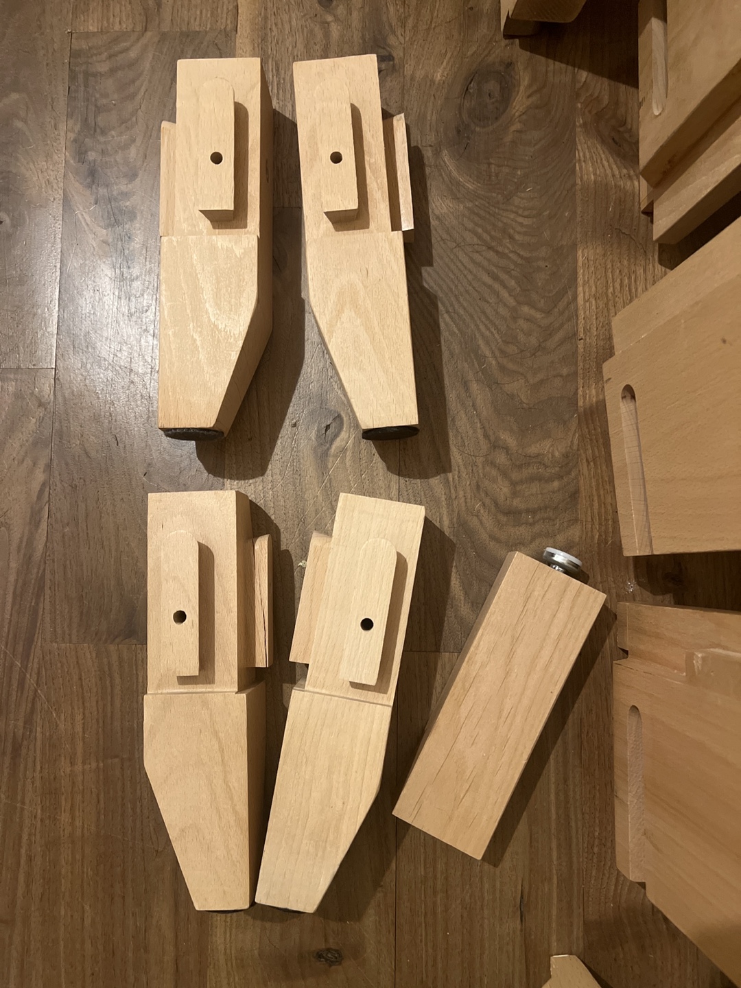 Full Size Wooden Japanese Joinery Bed Frame - photo 2