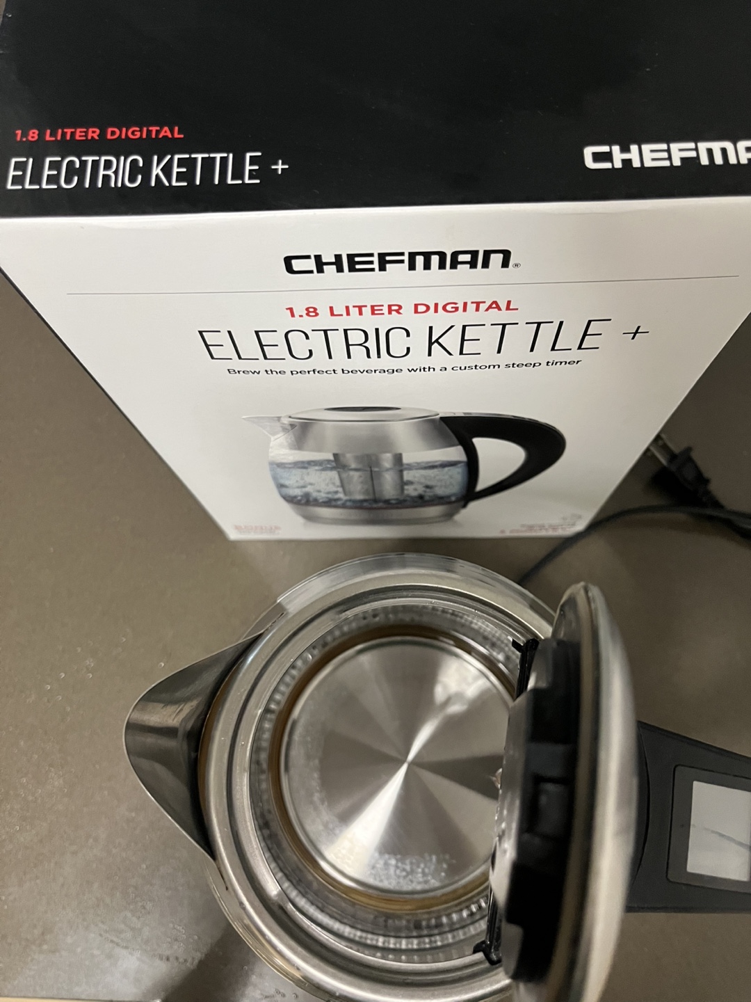 Chefman 1.8 Liter Digital Electric Kettle - photo 2