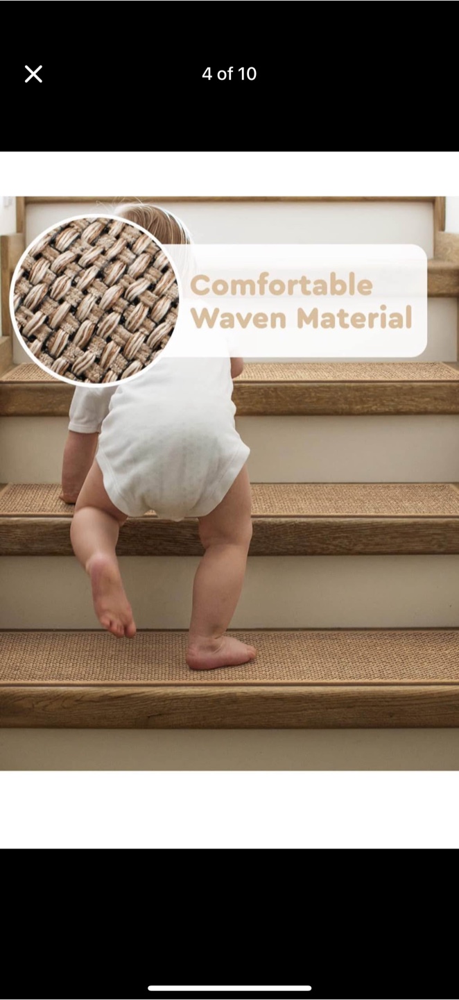 15 Stair Tread Rugs - Pet & Kid Friendly BRAND NEW IN BOX - photo 3