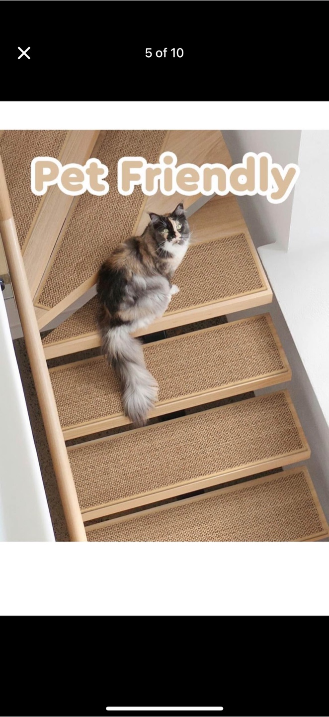 15 Stair Tread Rugs - Pet & Kid Friendly BRAND NEW IN BOX - photo 4