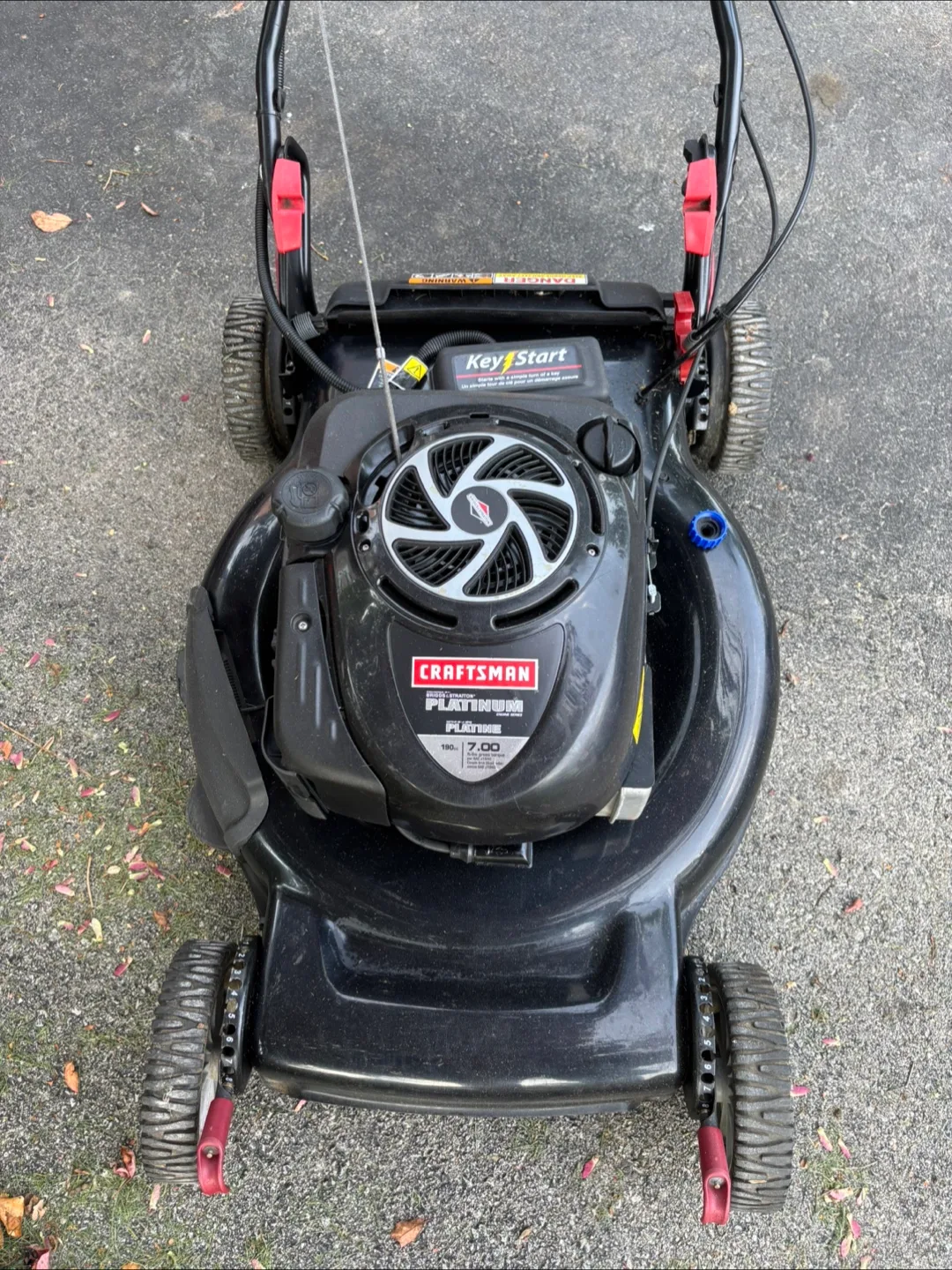 Craftsman Platinum 7.00 Lawn Mower image indicator(4)