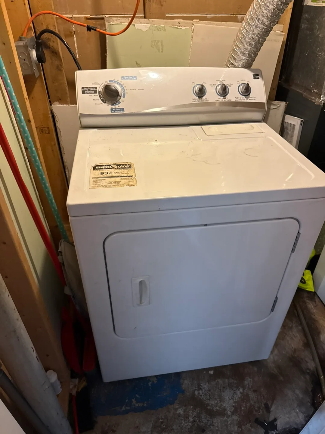 Kenmore Dryer - White thumbnail