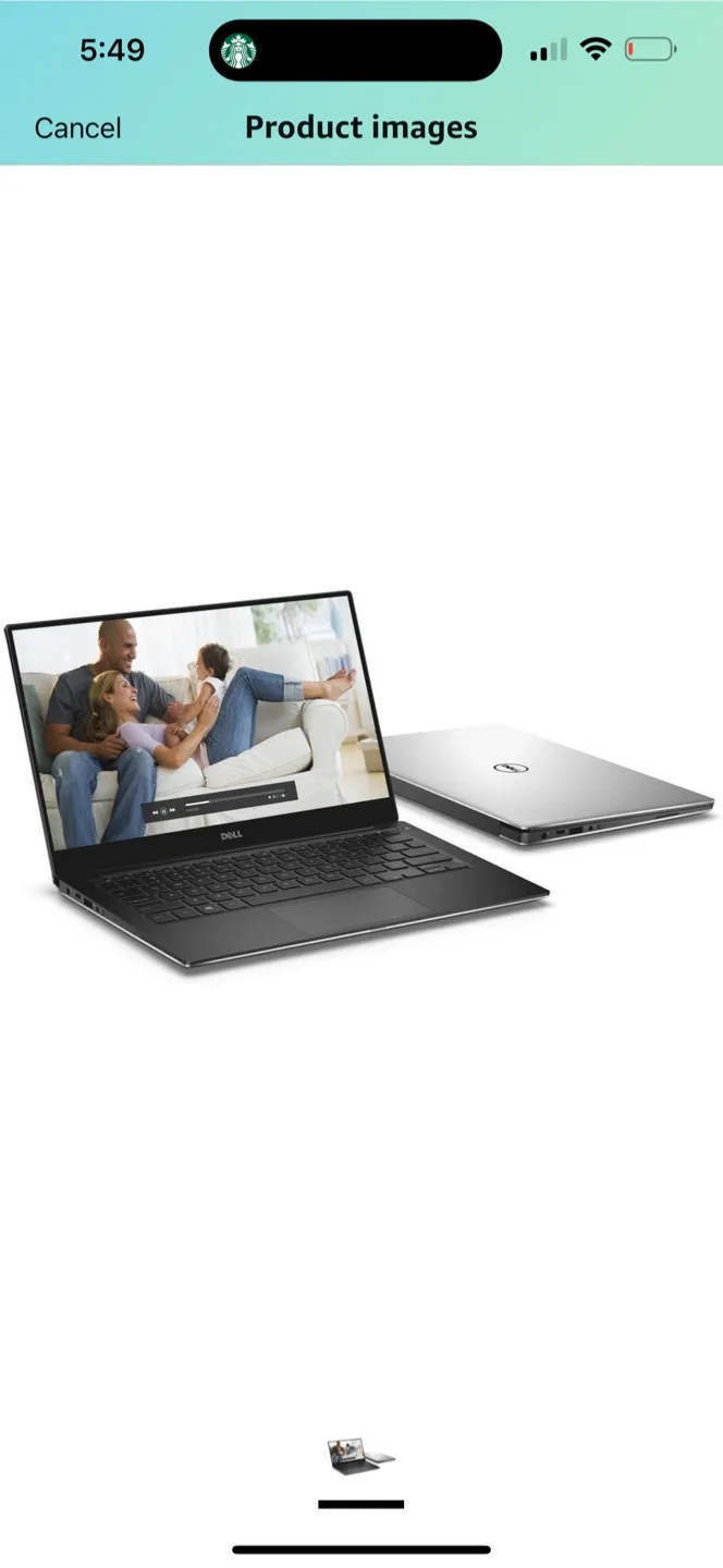 Dell XPS 13 9370 Laptop: Core i7-8550U, 4K Touch Display thumbnail