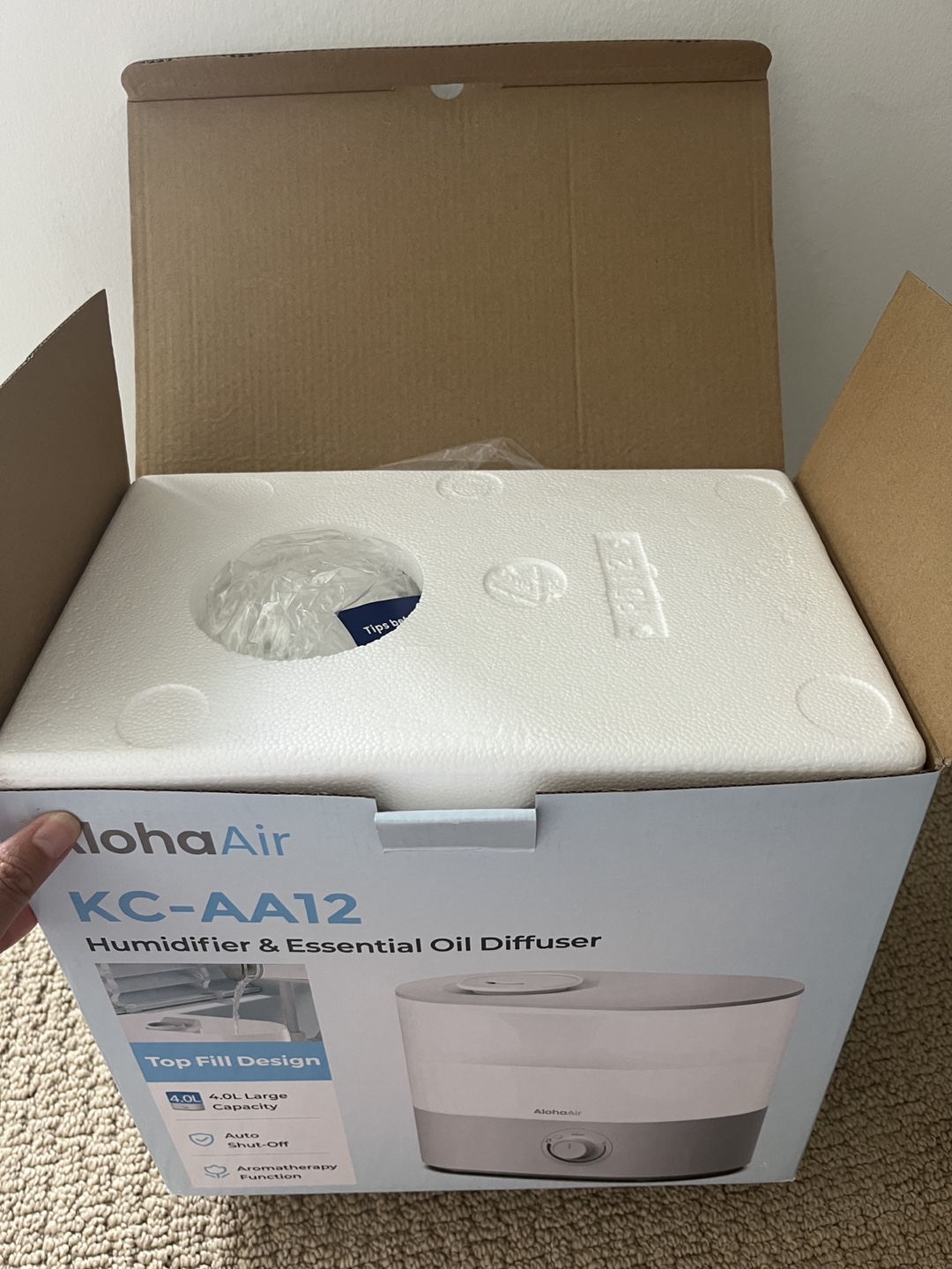 AlohaAir KC-AA12 Humidifier & Essential Oil Diffuser - photo 3